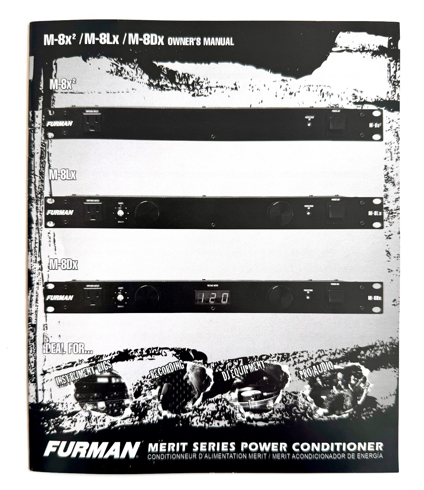 Furman Power Conditioner Owner’s Manual M-8X2 / M-8LX / M-8DX