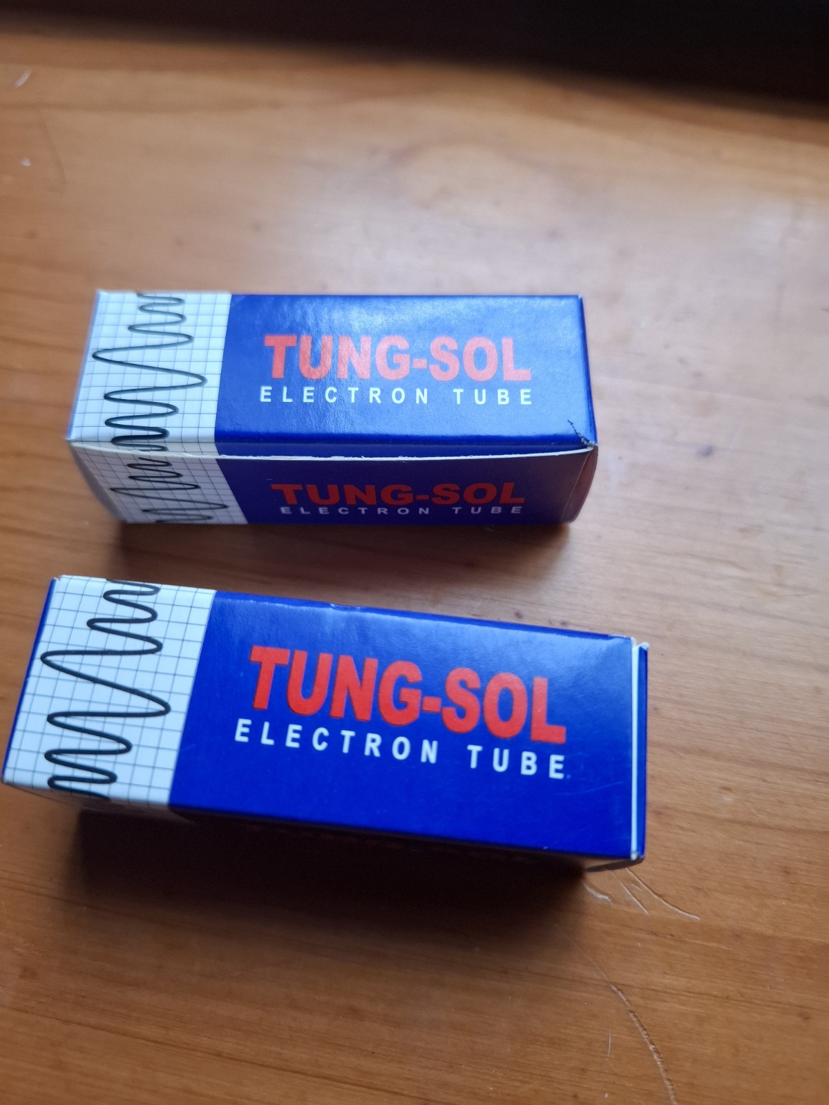 Matched Pair Tung Sol 12AX7 / ECC83 pre-amp tubes, NOS