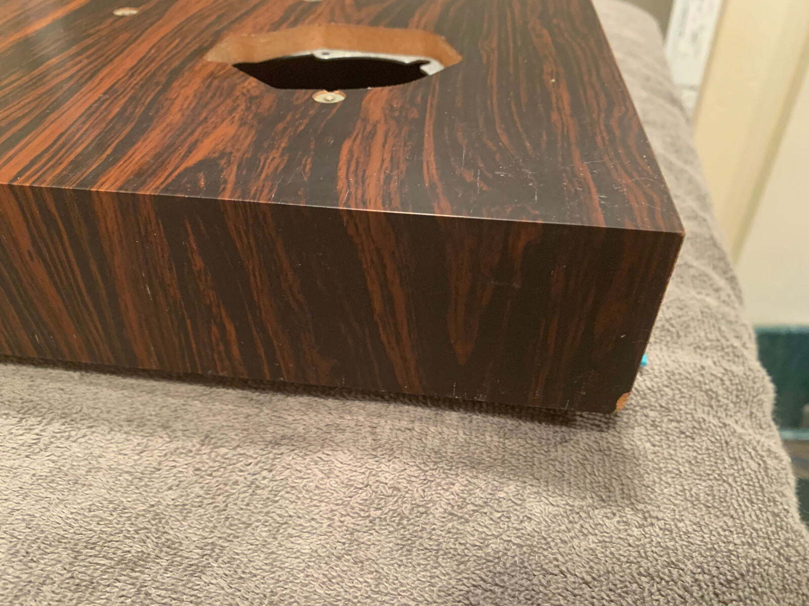 Micro Seiki BL-41 Stereo Turntable Parting Out Plinth + Feet Very Nice Look!