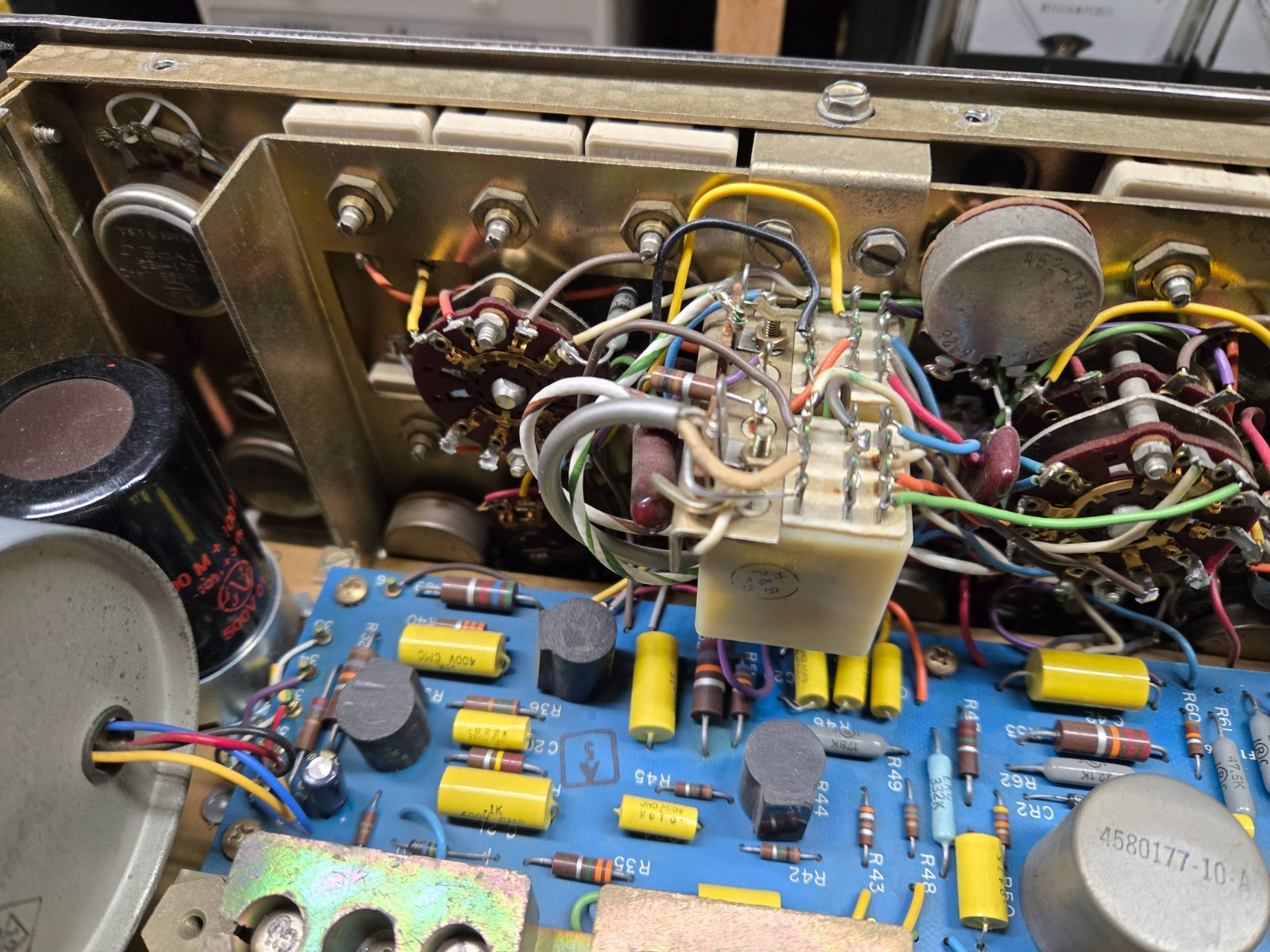 PAIR Ampex MR70 channel amplifiers | Fully Rebuilt by Purple Audio