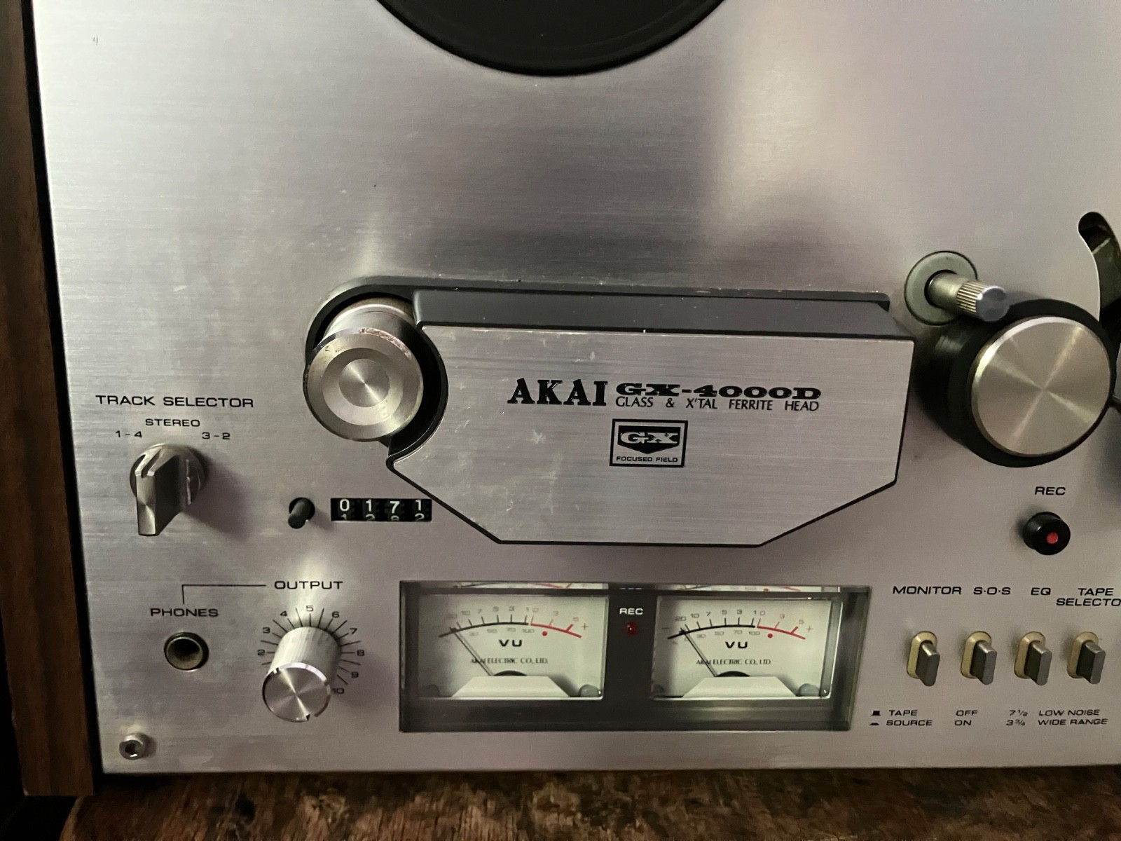 PLEASE READ!!! AKAI GX-4000D 4 Track Stereo Reel-To-Reel Tape Deck Recorder