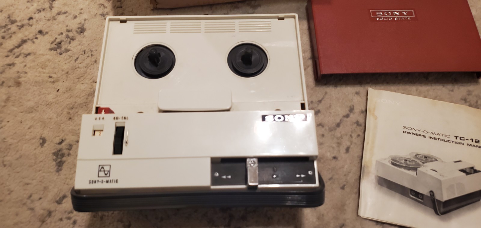 Sony Tc-123 Tapecorder