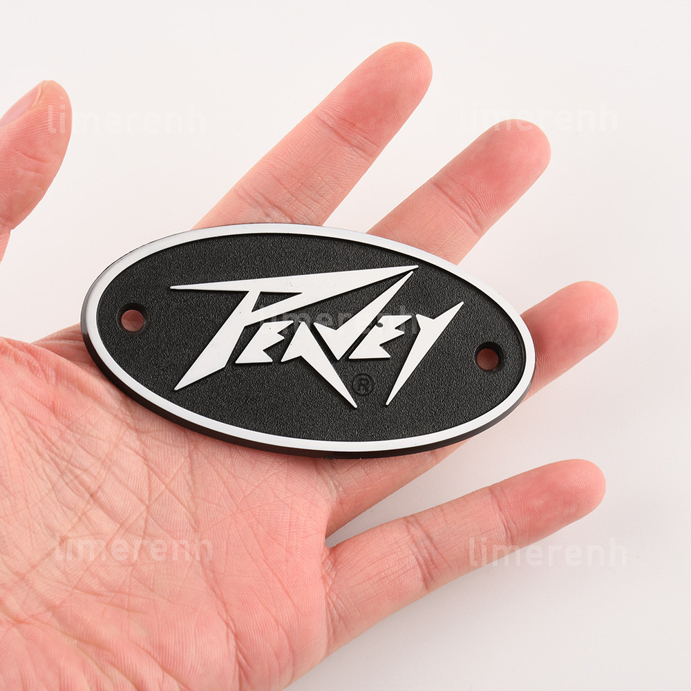 2PCS For Replacement PEAVEY Plastic Logo Badge 95mmx48mm