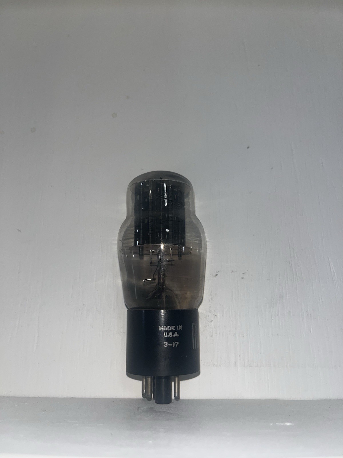 1 RCA 5V4G Black Plate Tube TV7 Tested Very Strong And Balanced