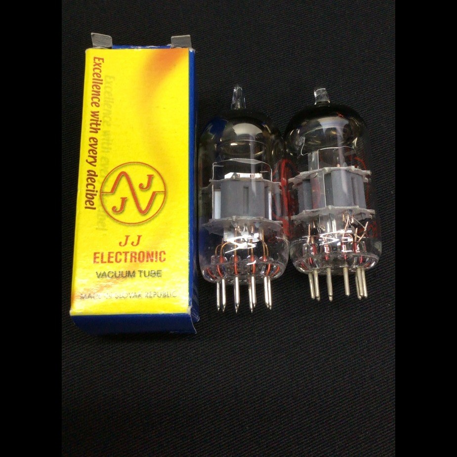 MATCHED PAIR JJ Electronic ECC83 S 12AX7 Preamp VACUUM TUBES Tested 5.9356