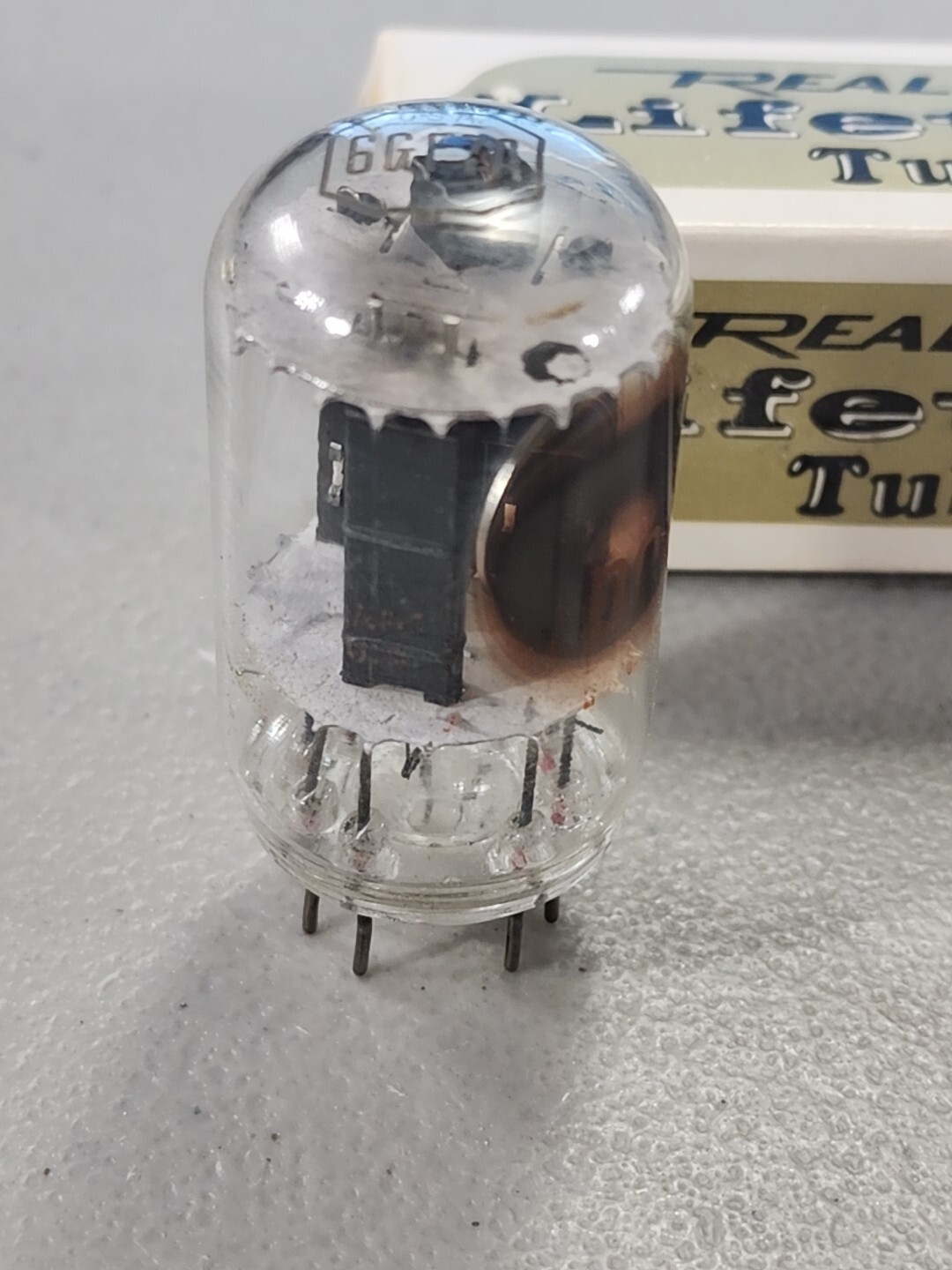 NOS Realistic Lifetime Gold Clad 6GF7A Vacuum Tube And RCA 6GF7A VTG Strong