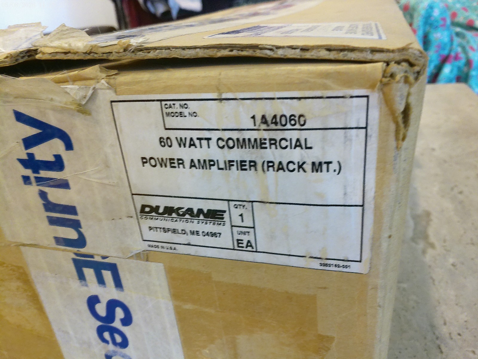 DUKANE 1A4060 AMPLIFIER – USA SELLER FAST SHIPPING