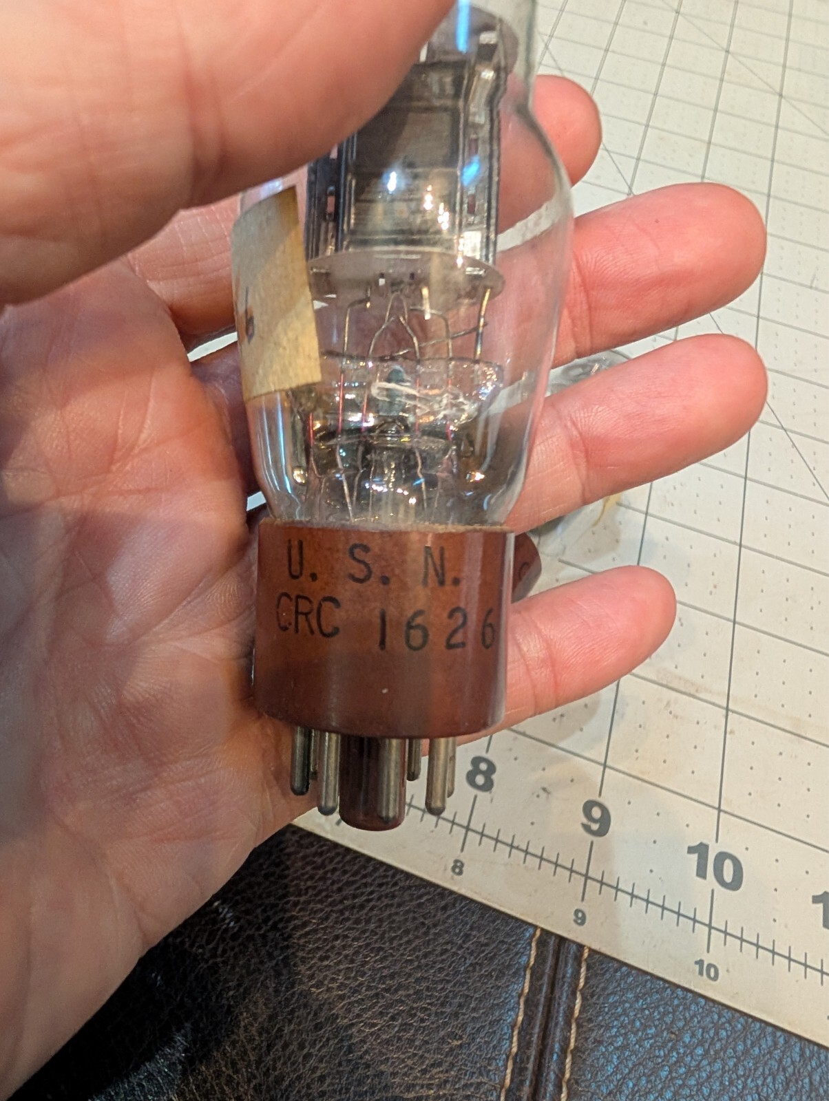 PAIR Type 1626 CBS JAN CHY 1626 VT137 RCA USN CRC Triode VACUUM TUBES Tested X30