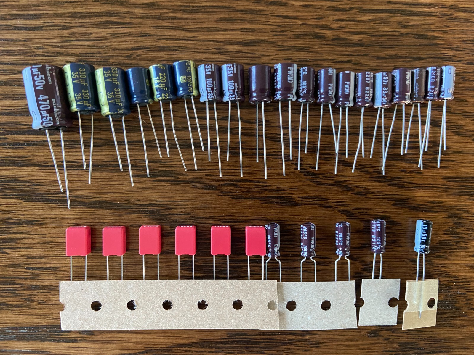 Technics SL-1600 Mk II Mk2 Speed Repair Kit Capacitors Turntable Recap Set