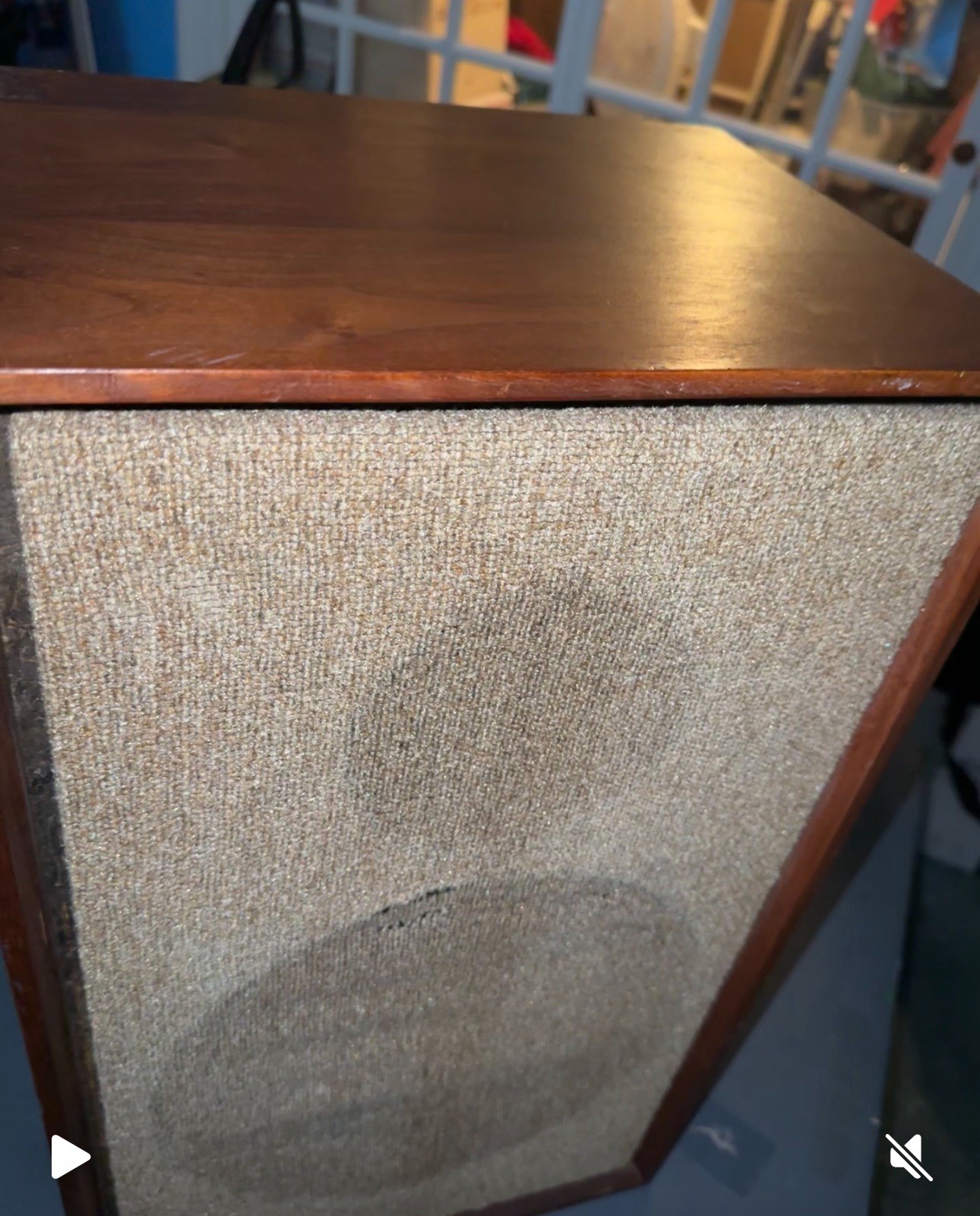 Ultra-Rare Vintage Harman Kardon HK-40 Stratophonic Speaker 10″ Woofer works