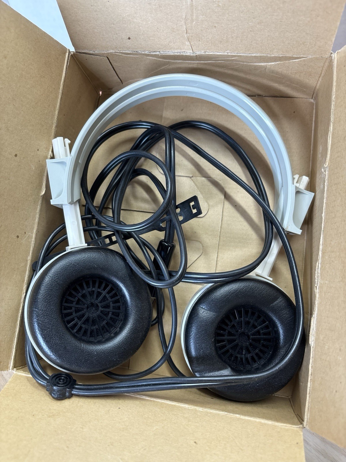 Leslie Stereophones W2 Open Air High Fidelity Headphones Open Box VTG Japan USED