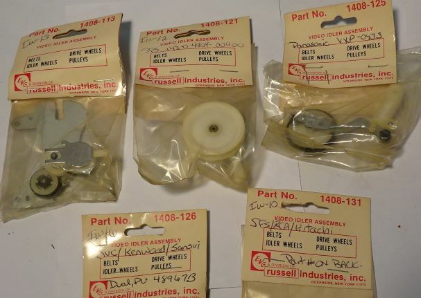 ** CHOICE of ONE – Vintage – RUSSELL INDUSTRIES – VIDEO IDLER ASSEMBLY – UNUSED