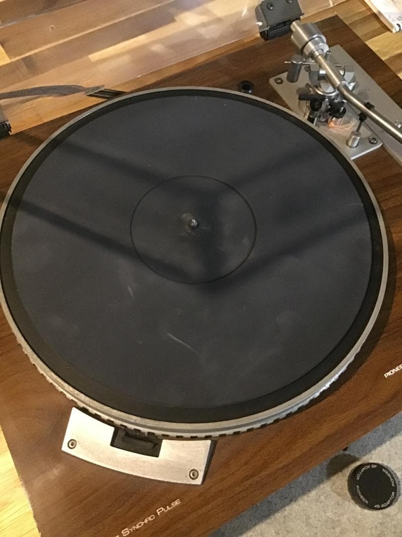 Pioneer XL-1550 Record Player Consumer Electronic Hobby Music Home Audio Brown