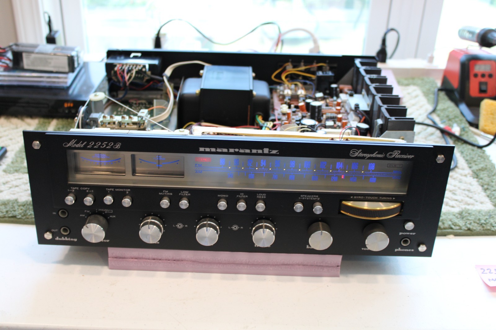 Marantz 2252B Audiophile Stereo AF/FM Receiver Fully Tested + 30-Day $ Guarantee