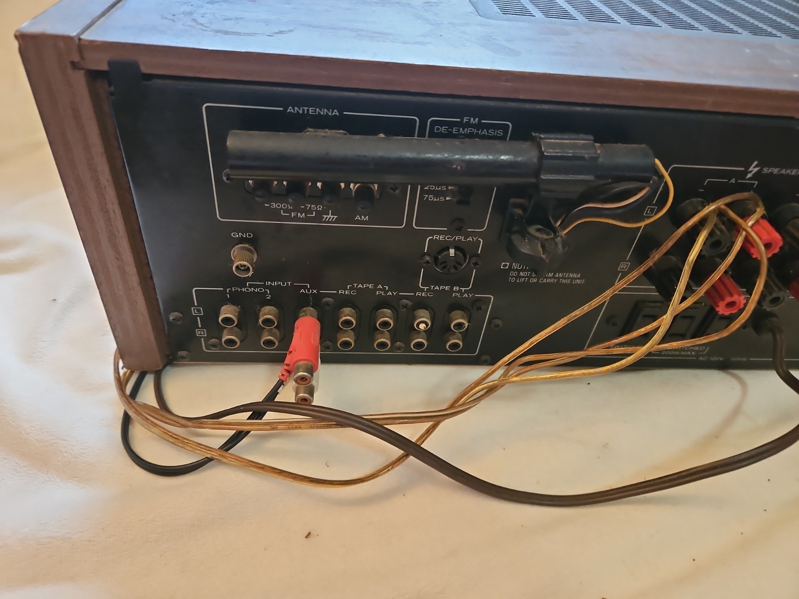 Kenwood KR-8050 High Speed Stereo Receiver (Untested)