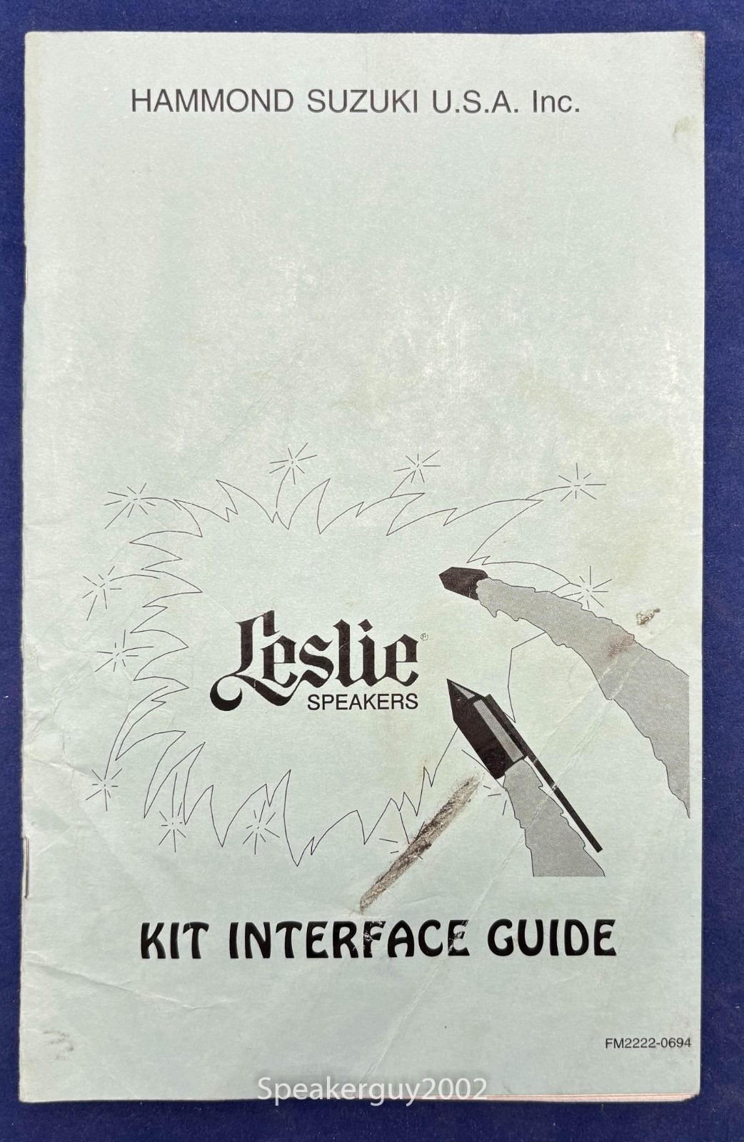 Original Leslie Speaker Kit Interface Guide — CS5