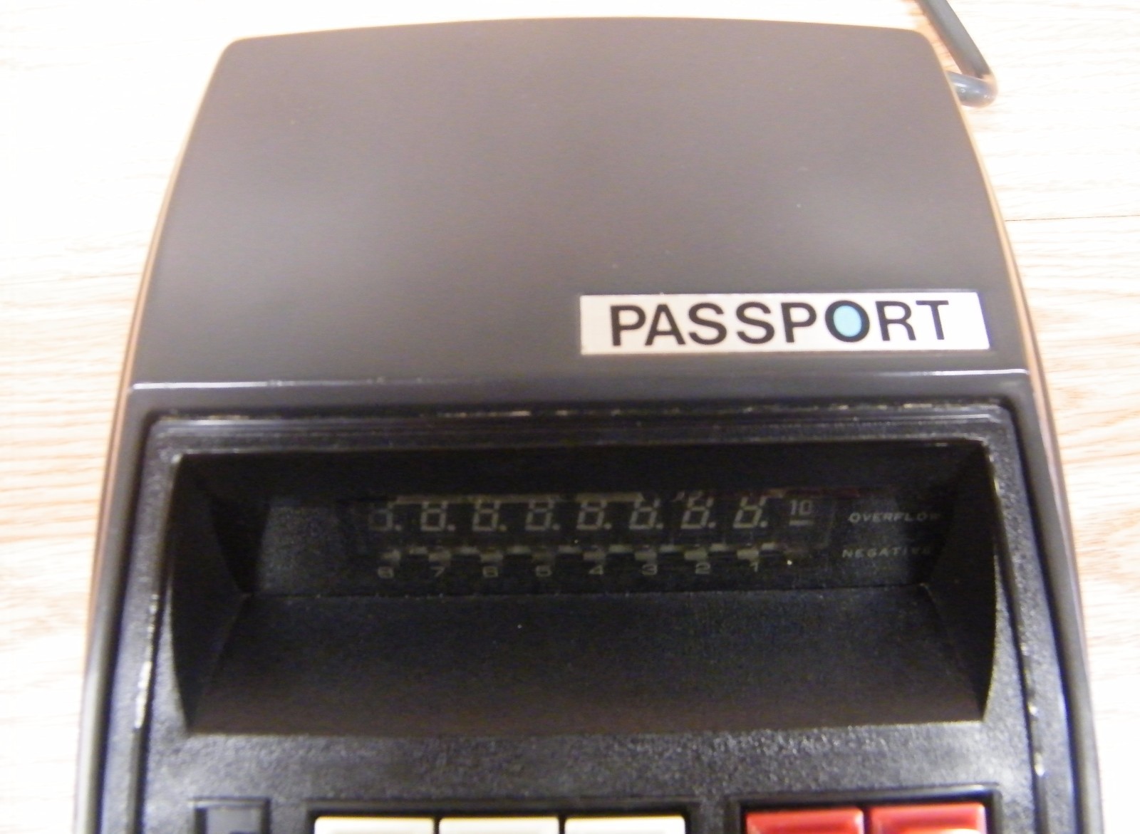 Vintage Passport (A31472) Electronic Calculator Model Mark 1 **READ**