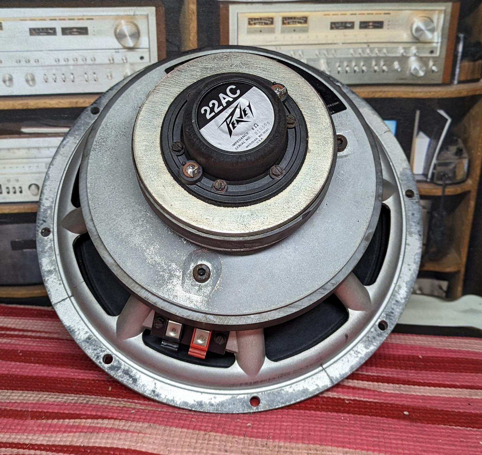 1 Peavey coaxial from 112 International Series III speaker 1204 Black Widow #2