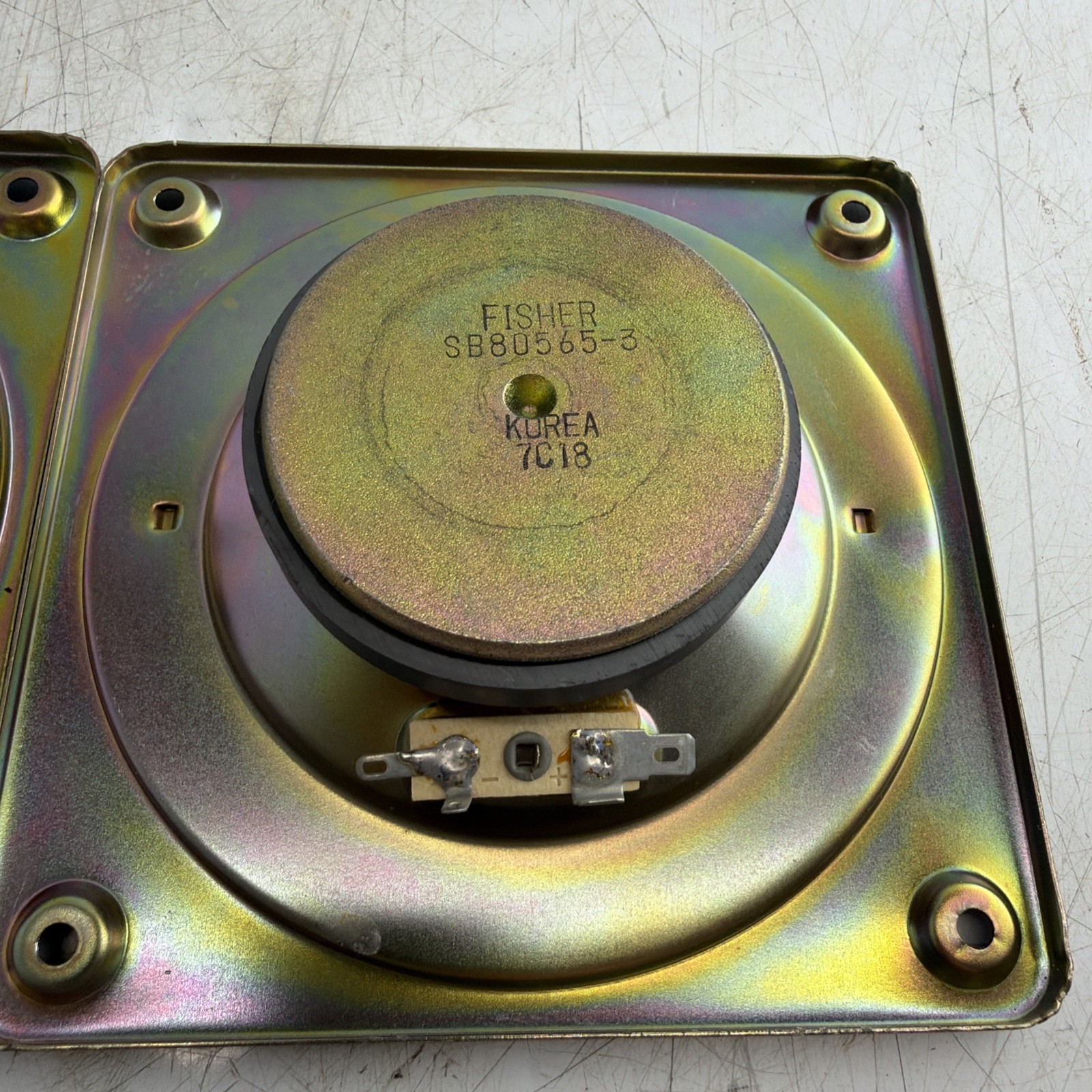 Vintage Fisher STV-724 Complete Speaker Driver Parts Lot 6 Speakers Working