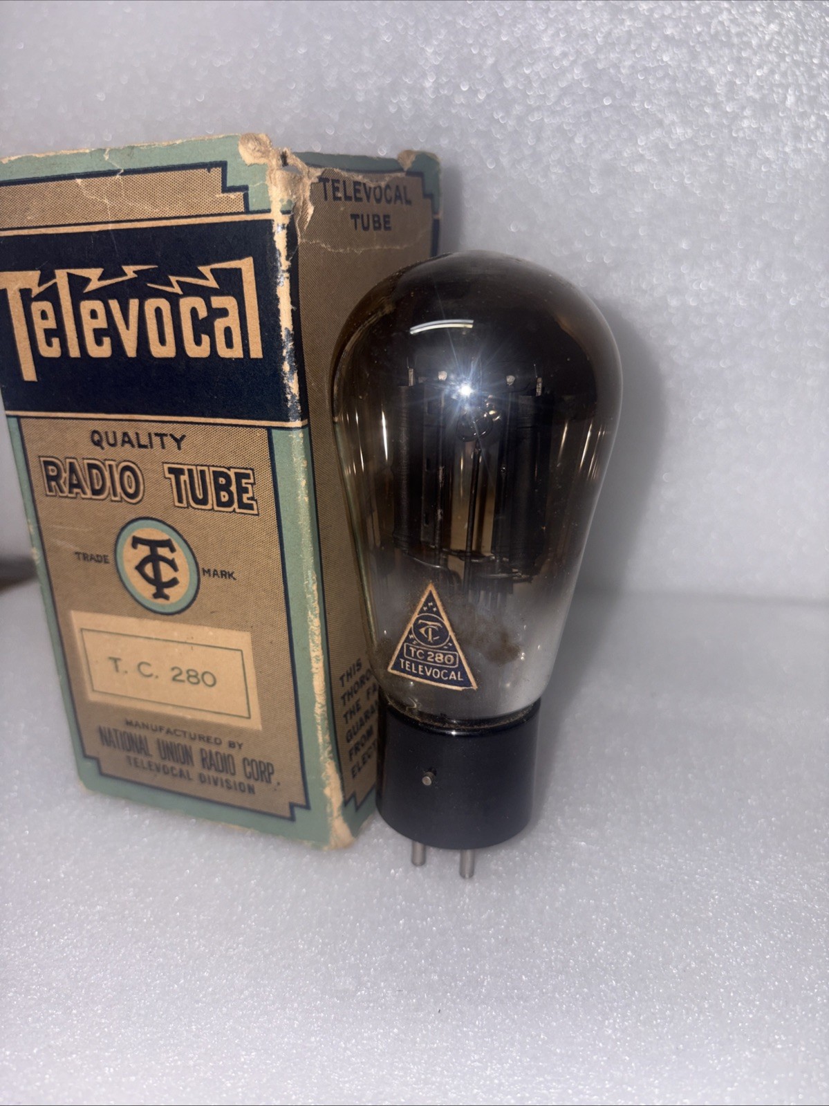 Televocal TC280 Type 80 Globe Vacuum Tube New In Box
