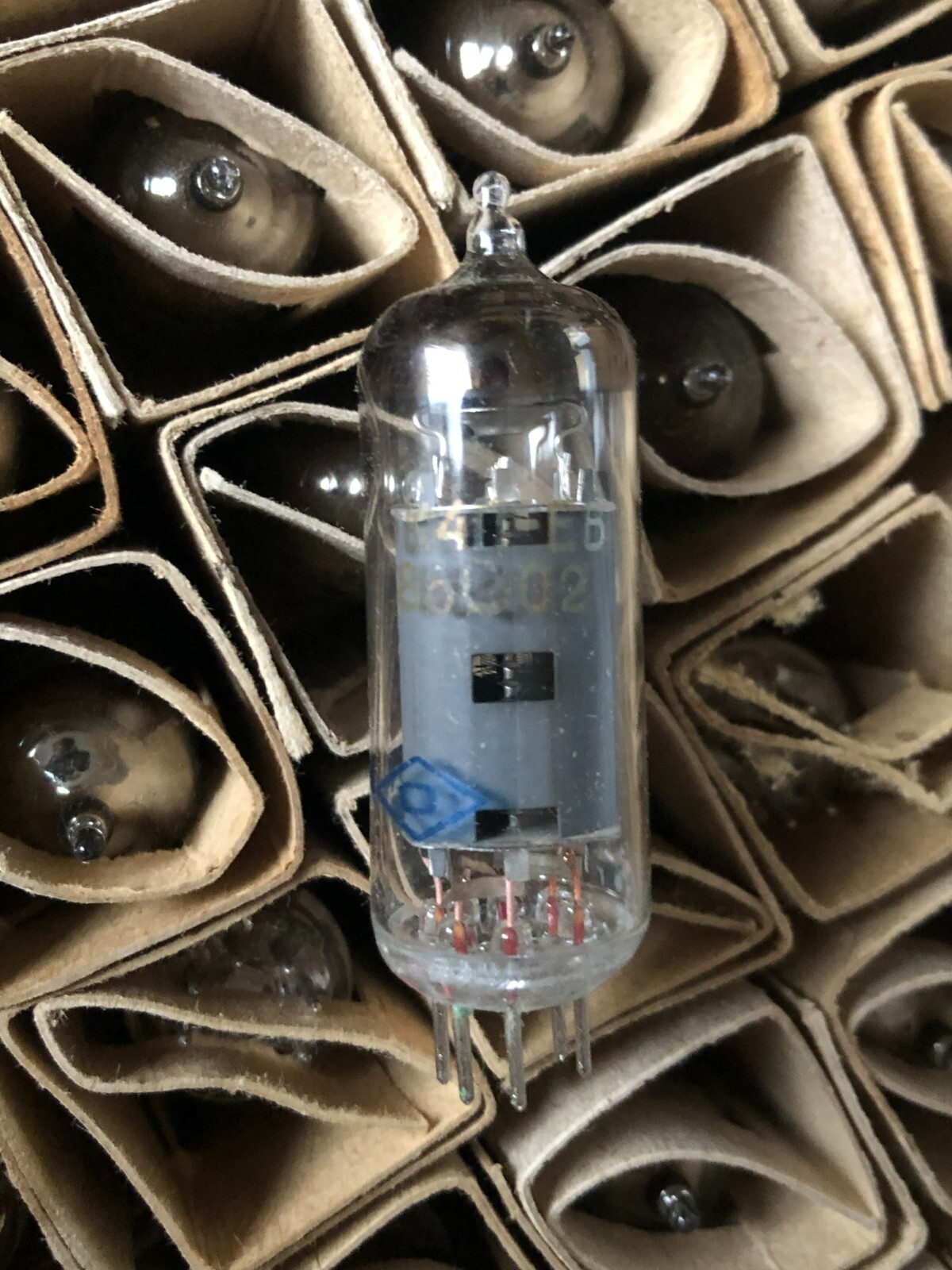 50x 6K4P-EV / EF93 / 6BA6 / W727 (NEW, NOS, OTK) from old stock