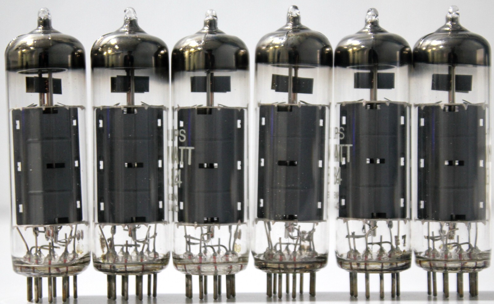 EL84 PHILIPS MINIWATT MADE IN HOLLAND AMPLITREX TESTED 6PCS #277560/451/363/532