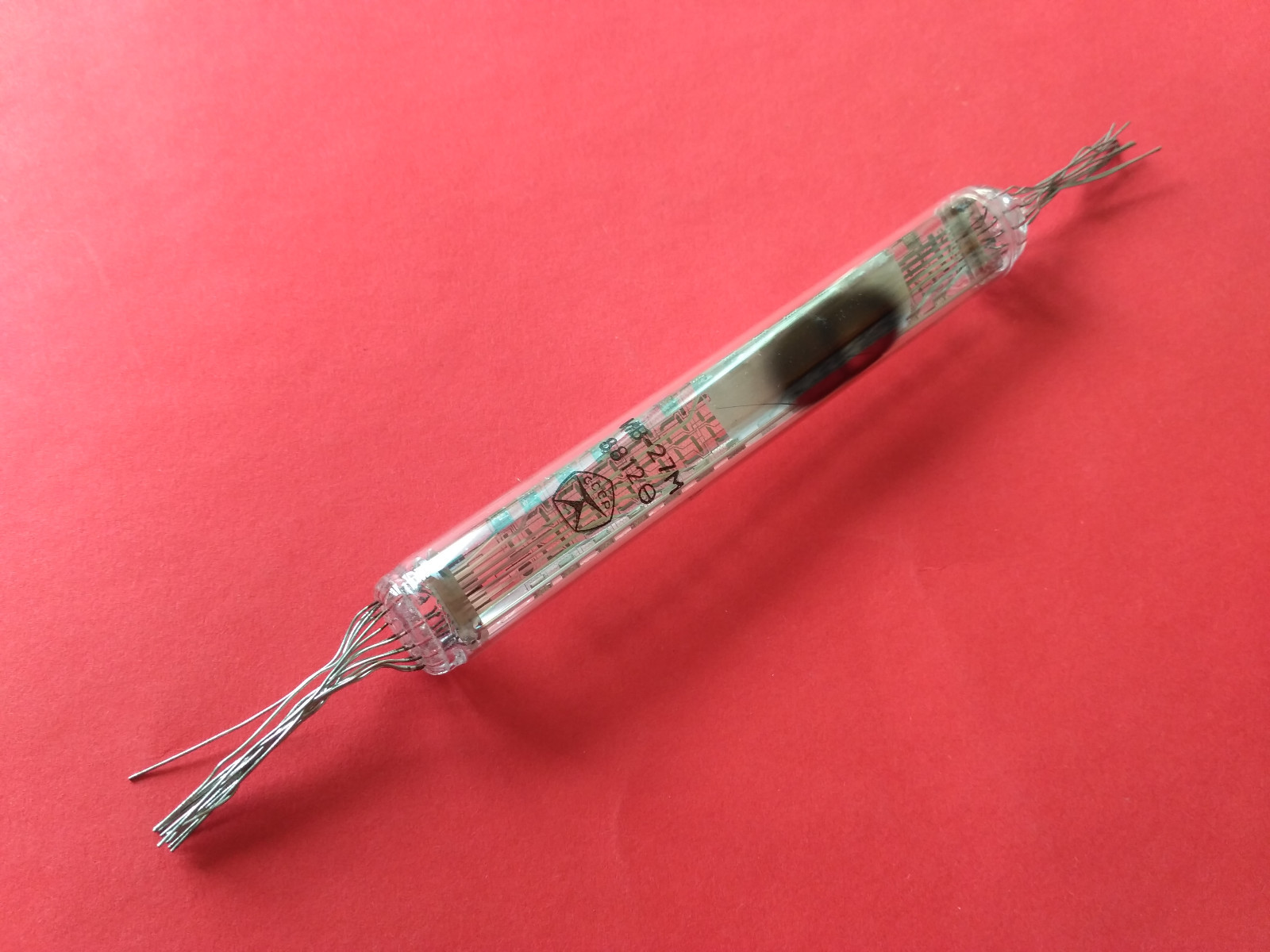 IV-27M IV27M ИВ-27М indicator VFD Nixie tube 7-segment NEW 10pcs
