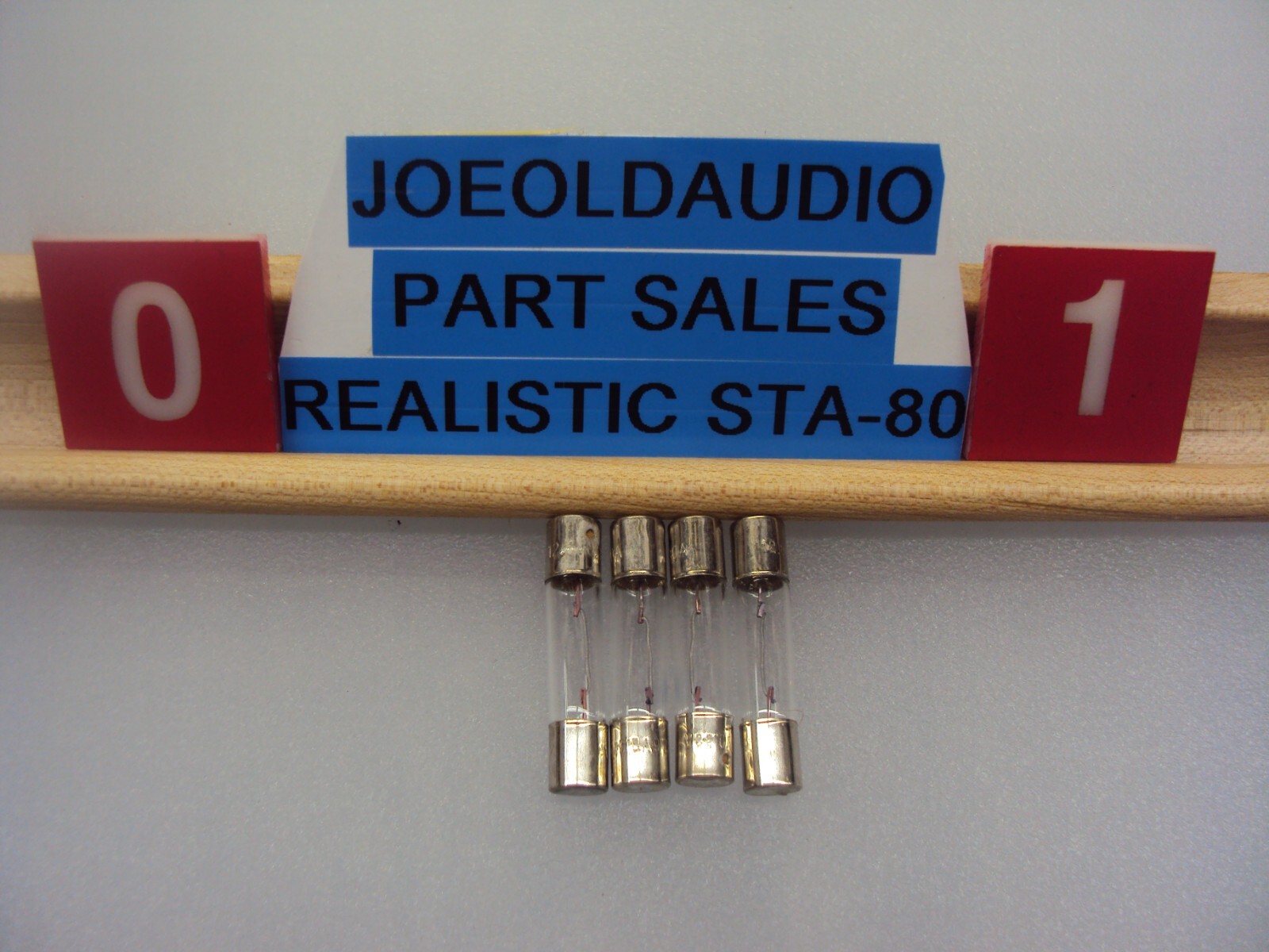 Realistic STA-80 Receiver Replacement (NEW) Dial Scale 4 Lamps Parting Out STA80