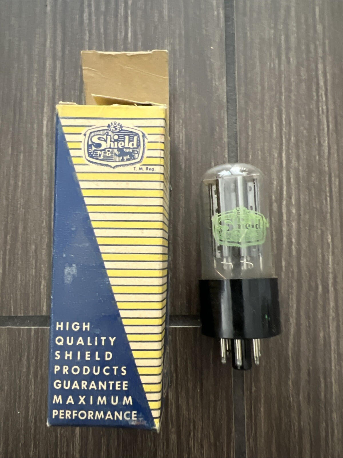 Vintage Shield 5Y3GT Electron Tube