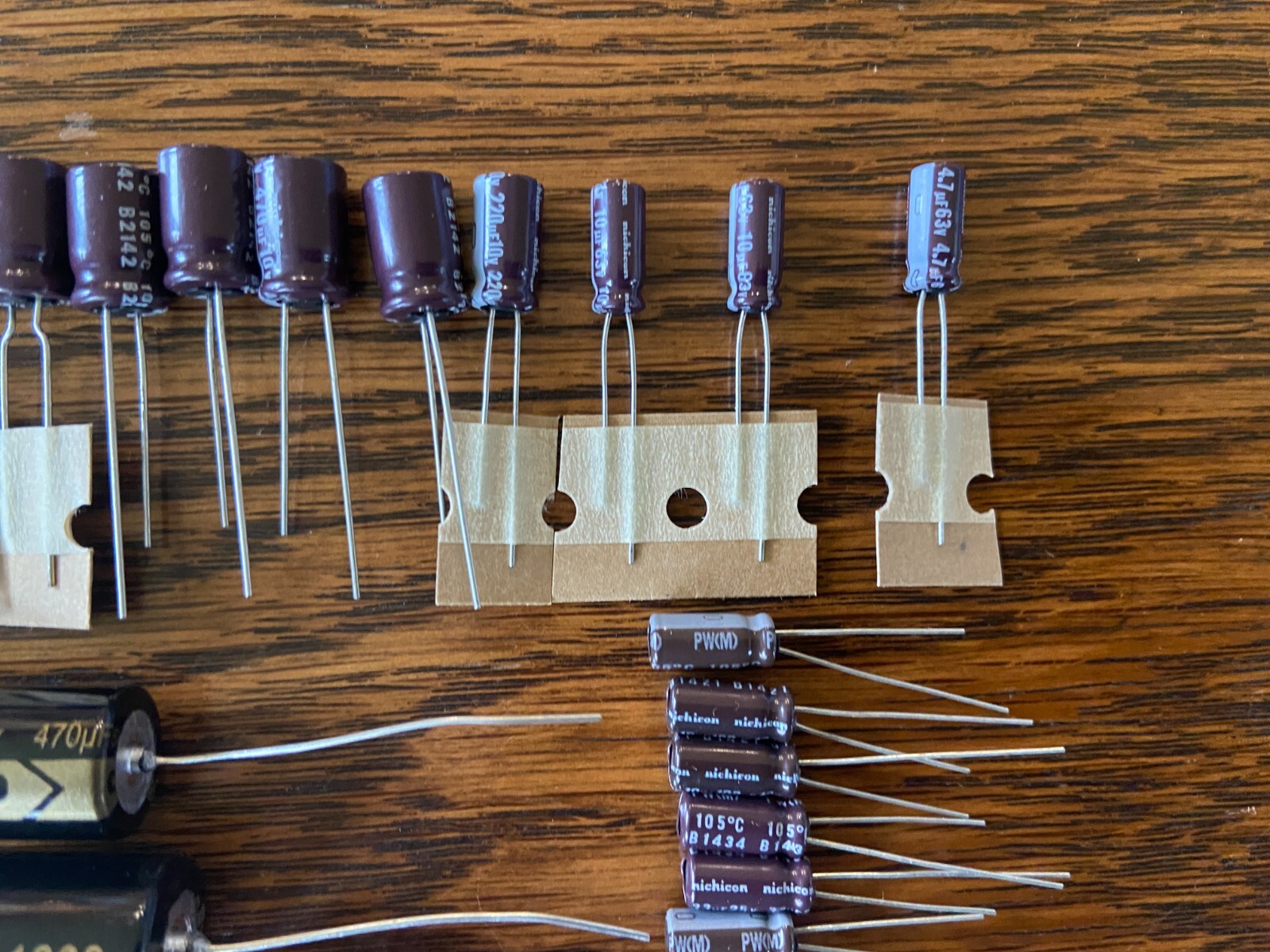 Technics SL-10 Speed Repair Kit Capacitors Turntable Recap Set