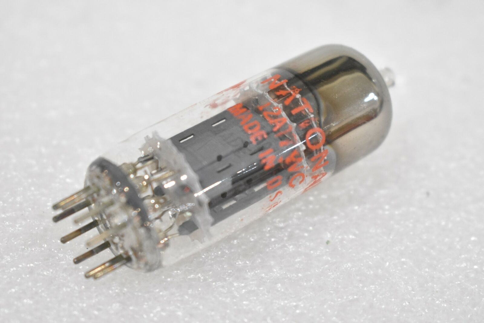 NATIONAL ELECTRONICS 12AT7WC VACUUM TUBE ELECTRON TUBE 8-PIN