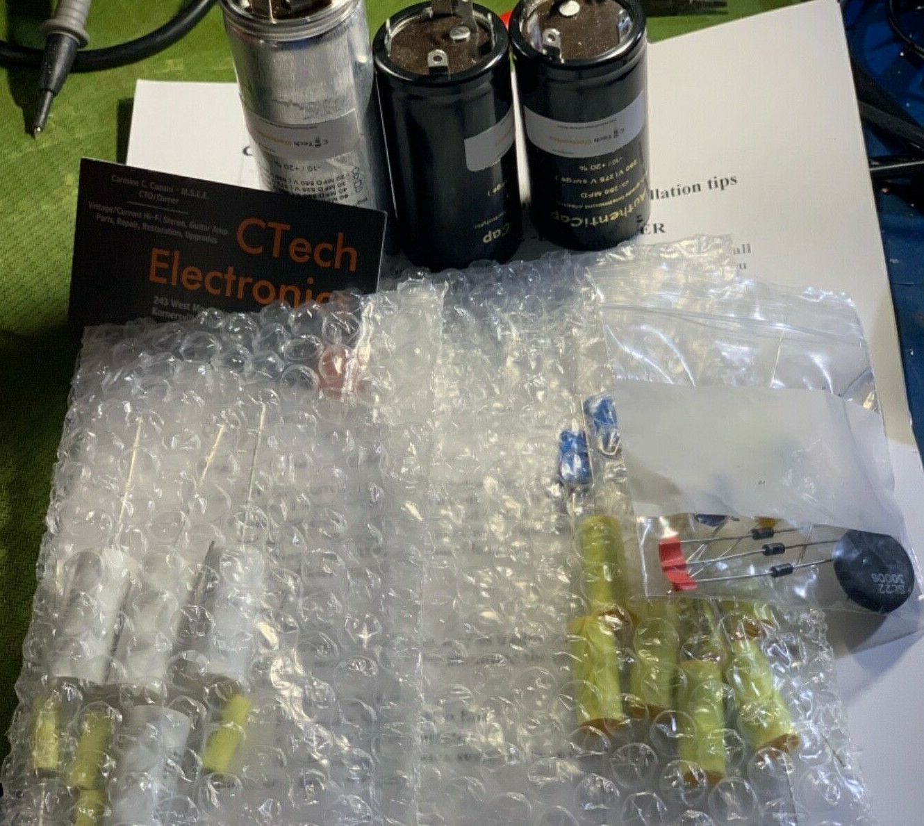 Deluxe Restoration Kit McIntosh MC-225 MC225 Tube Amplifier