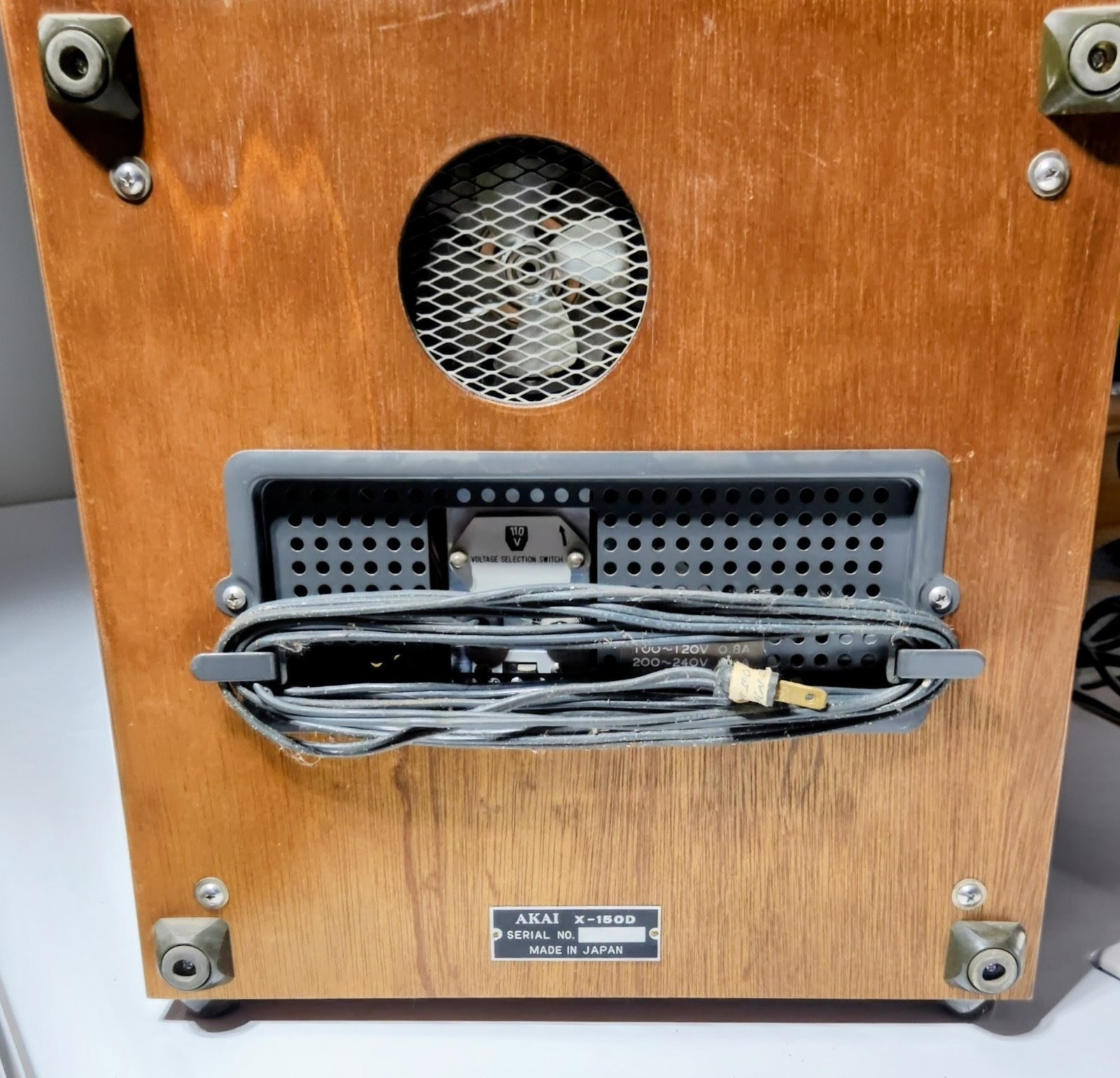 Akai X-150D Solid State Reel-to-Reel Tape Recorder Custom Deck (1968)