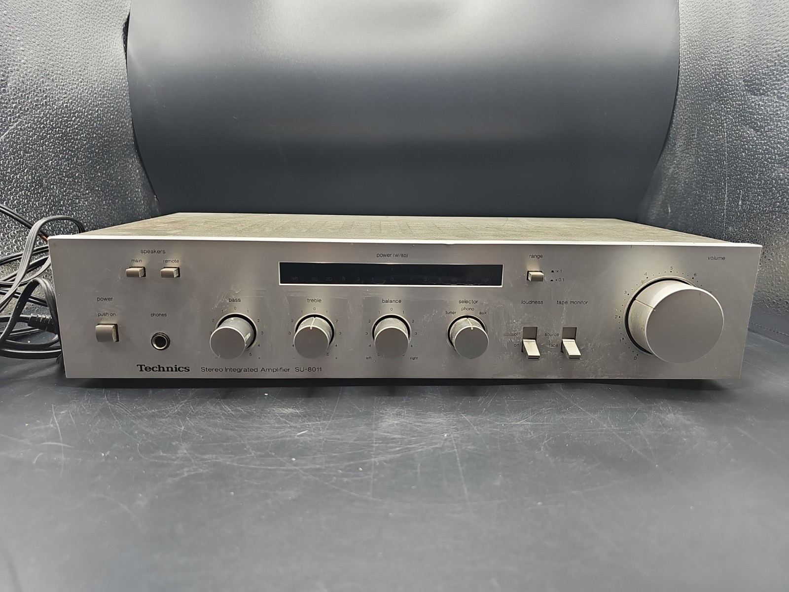 Technics SU-8011 Stereo Integrated Amplifier Vintage Component Tuner Receiver-H