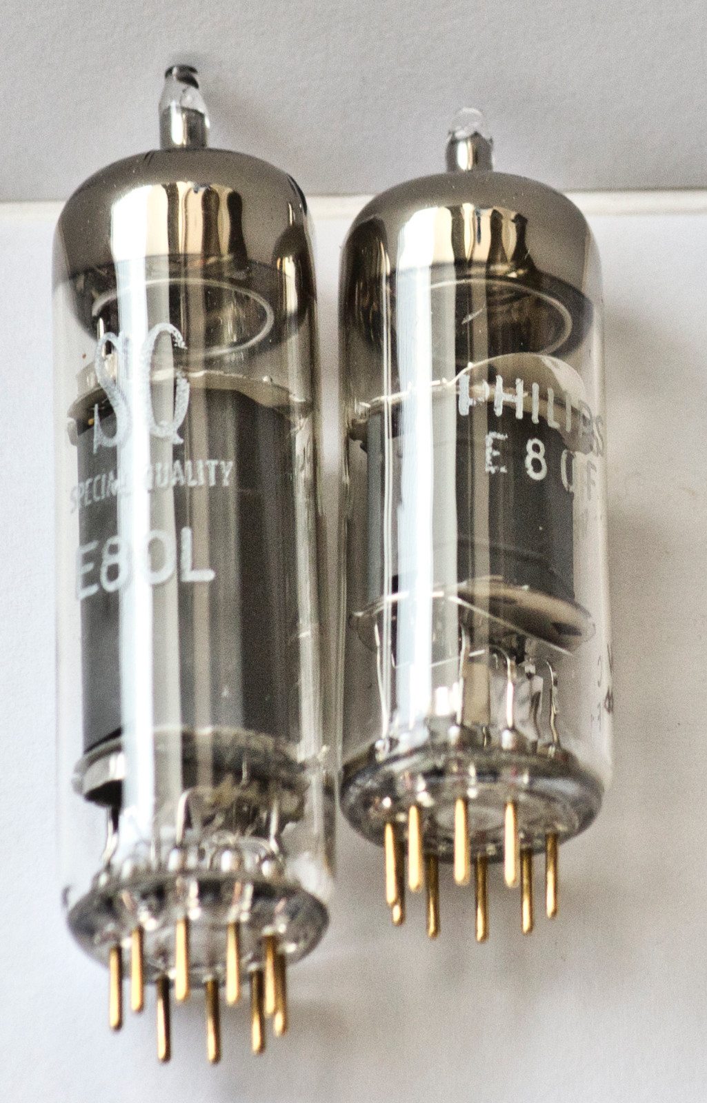 WSW SIEMENS 811350B COMPLETE TUBE SET E80L + E80F PHILIPS MINIWATT NOS