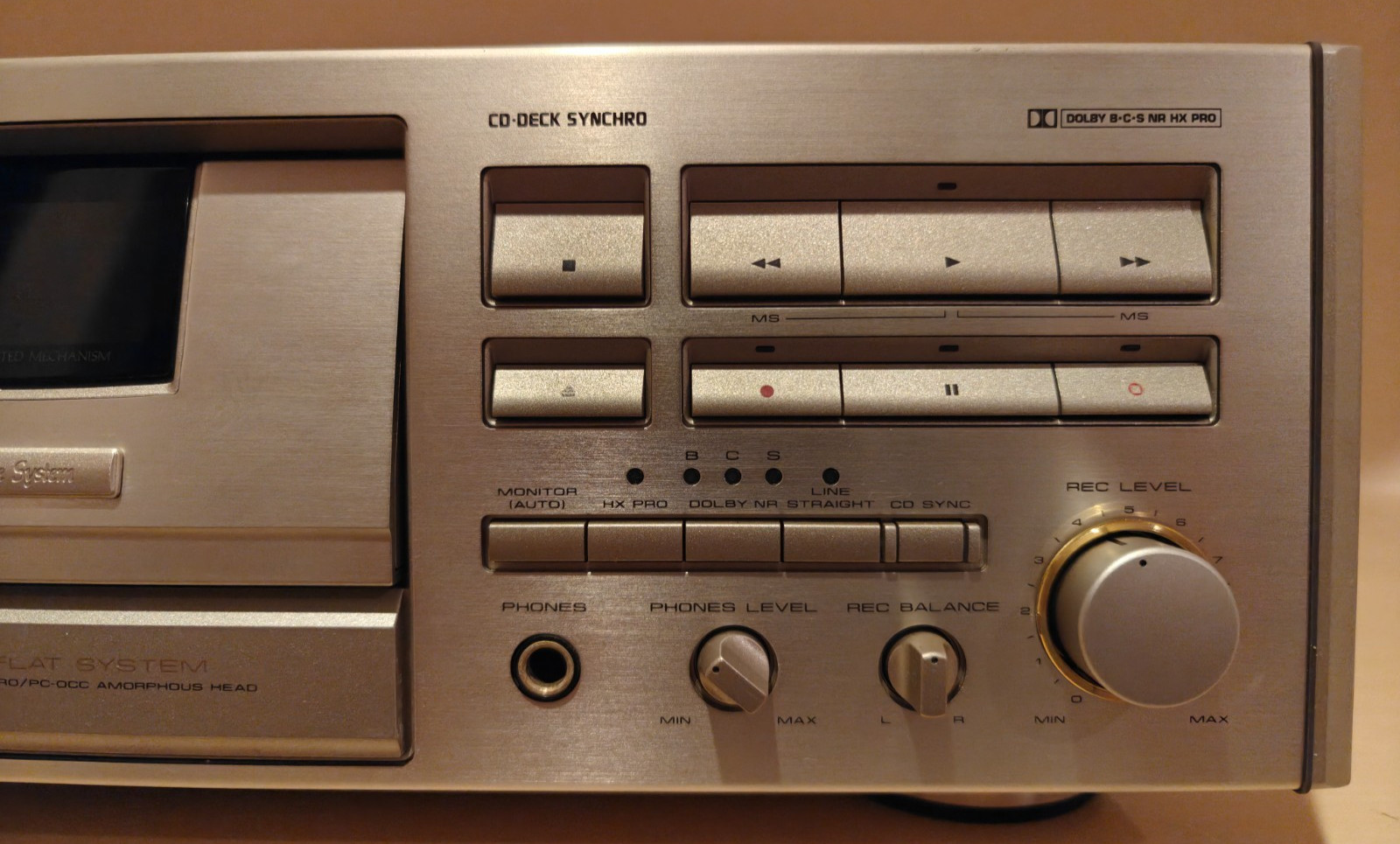 Working Pioneer T-1100S / CT-95 Stereo Cassette Deck Dolby B,C AND S + Remote