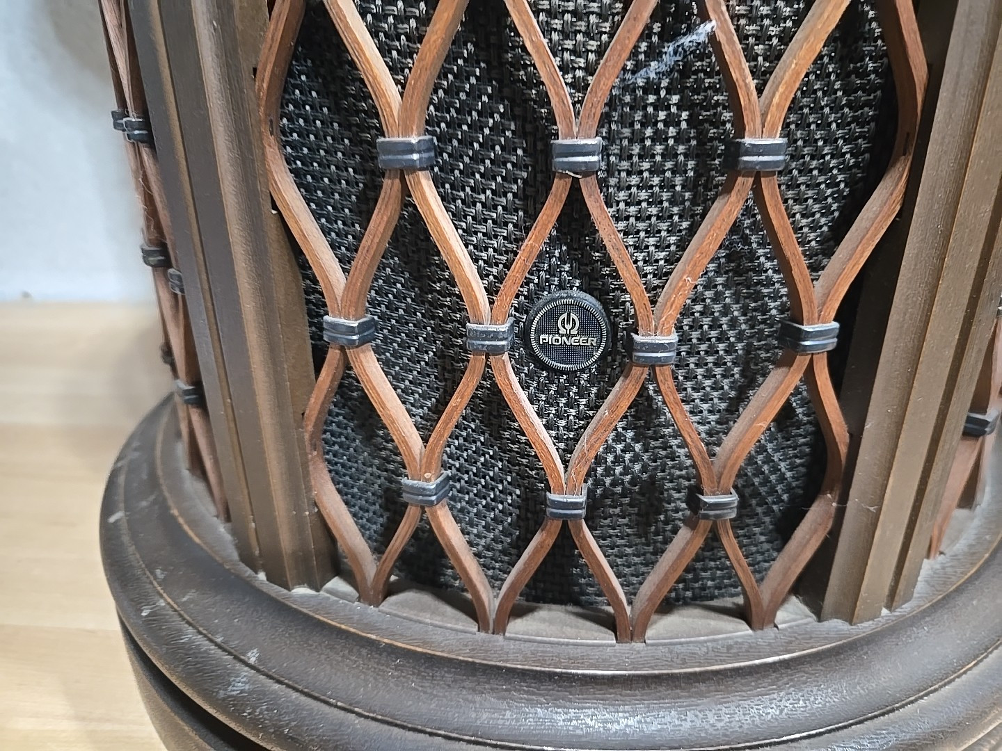 Vintage Pair Pioneer CS-07 Omni-Directional End Table Speakers 70W Pro Restored
