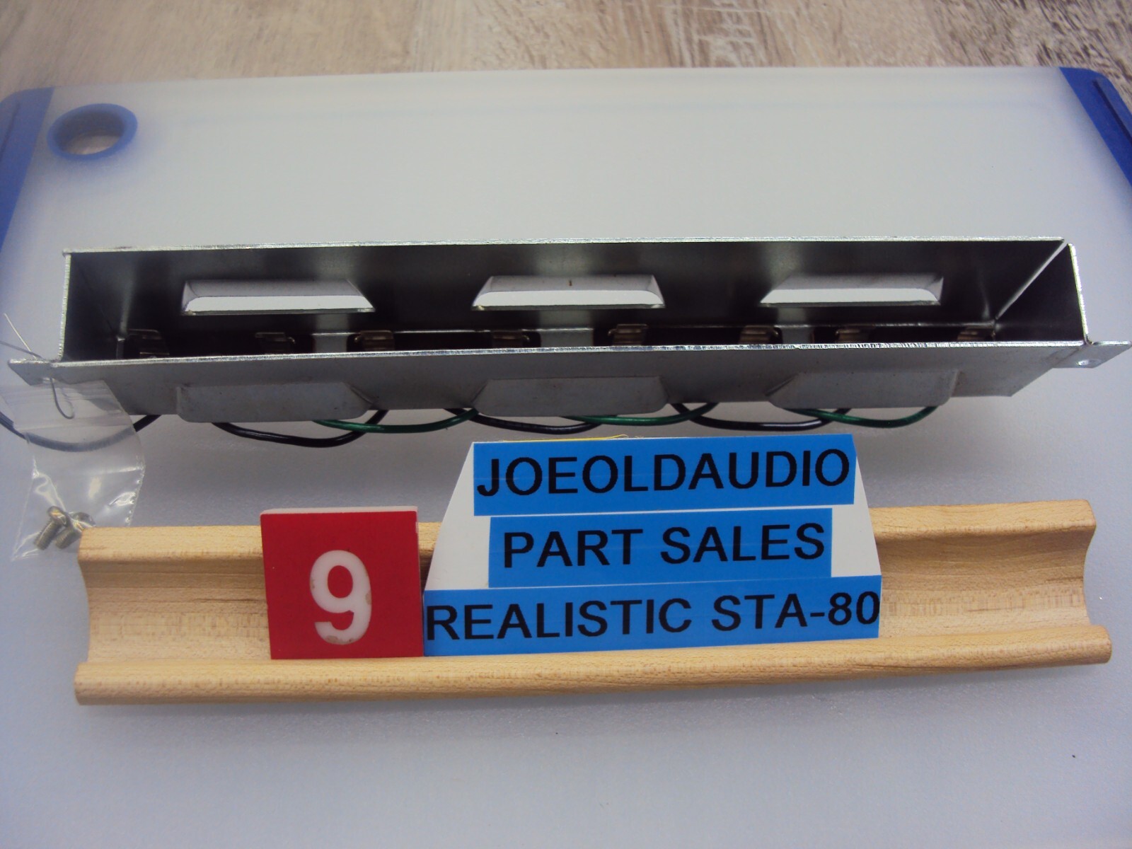 Realistic STA-80 Receiver Dial Scale Lamp Holder & Sockets Tested Parting STA80