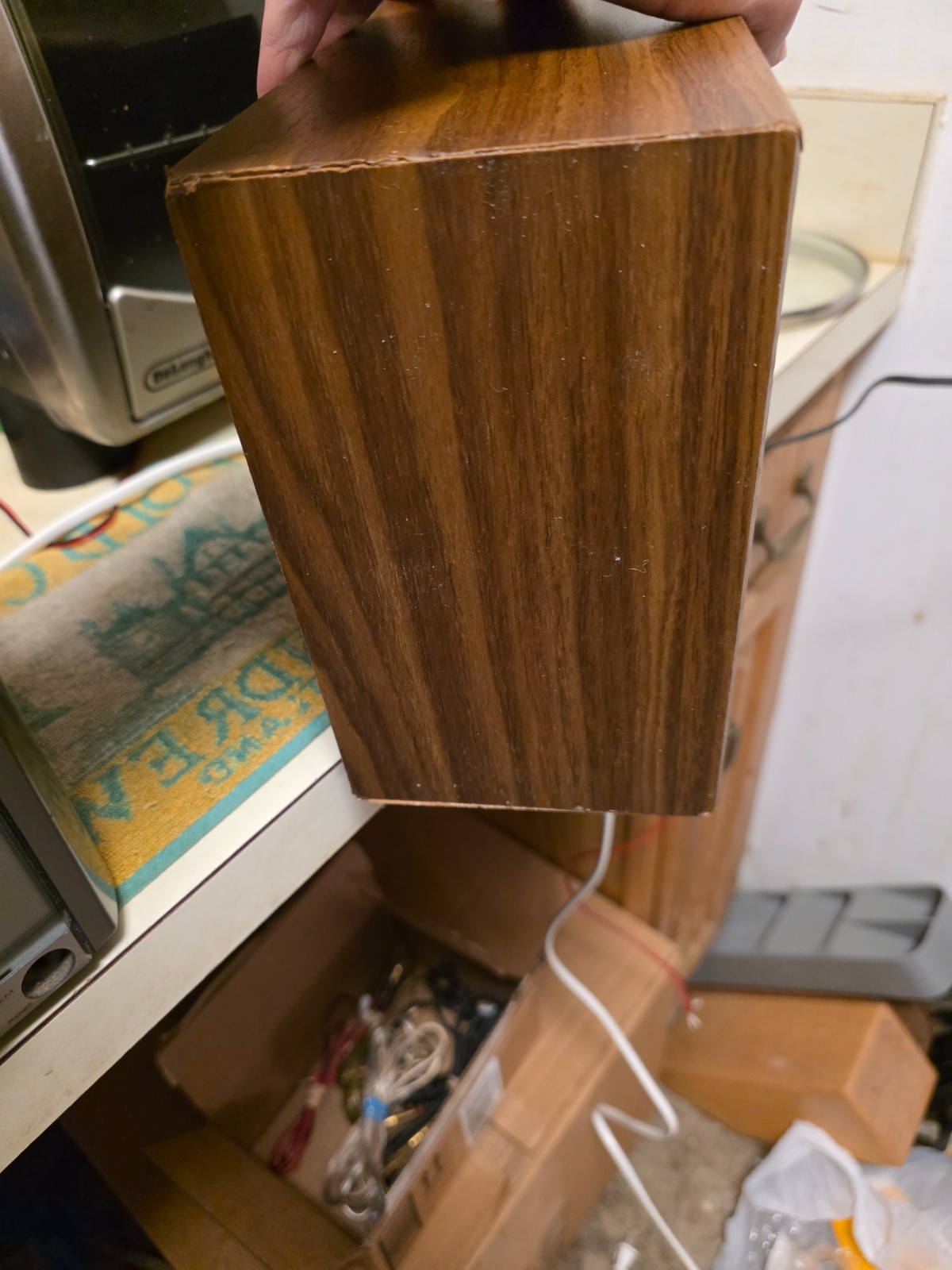Vintage Panasonic RE-6286 AM/FM Radio Woodgrain Matsushita Japan *Working
