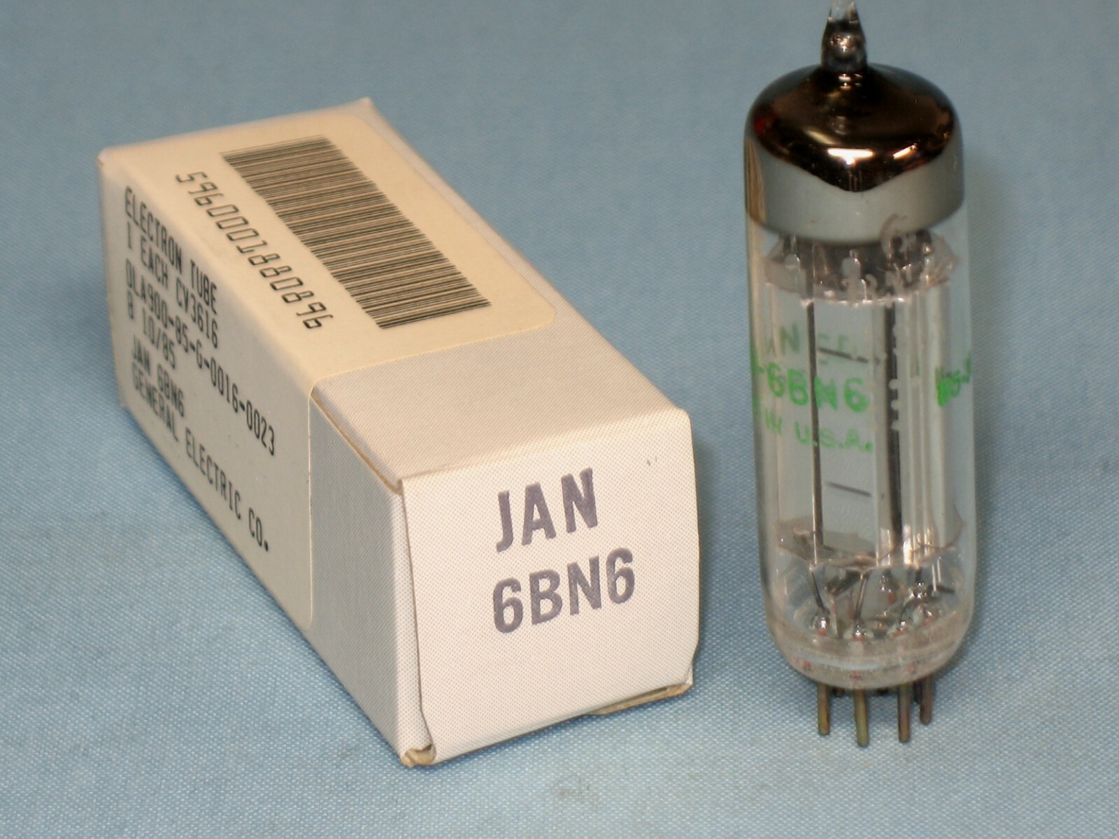 VACUUM TUBE ~ 6BN6 ~ GE / JAN ~ NOS ~ 6BN6