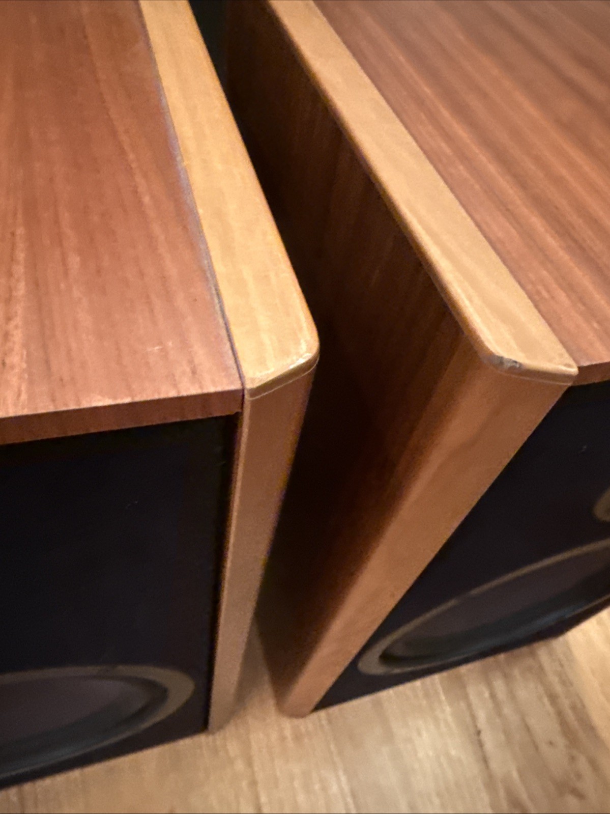 MB Quart 290 Stereo Speakers Vintage German Made Speakers Wood