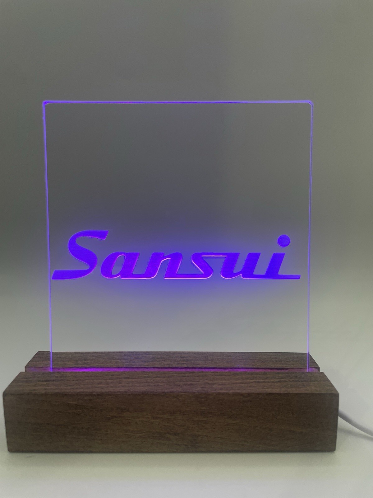 Sansui integrated Amplifier / Tube LED Sign