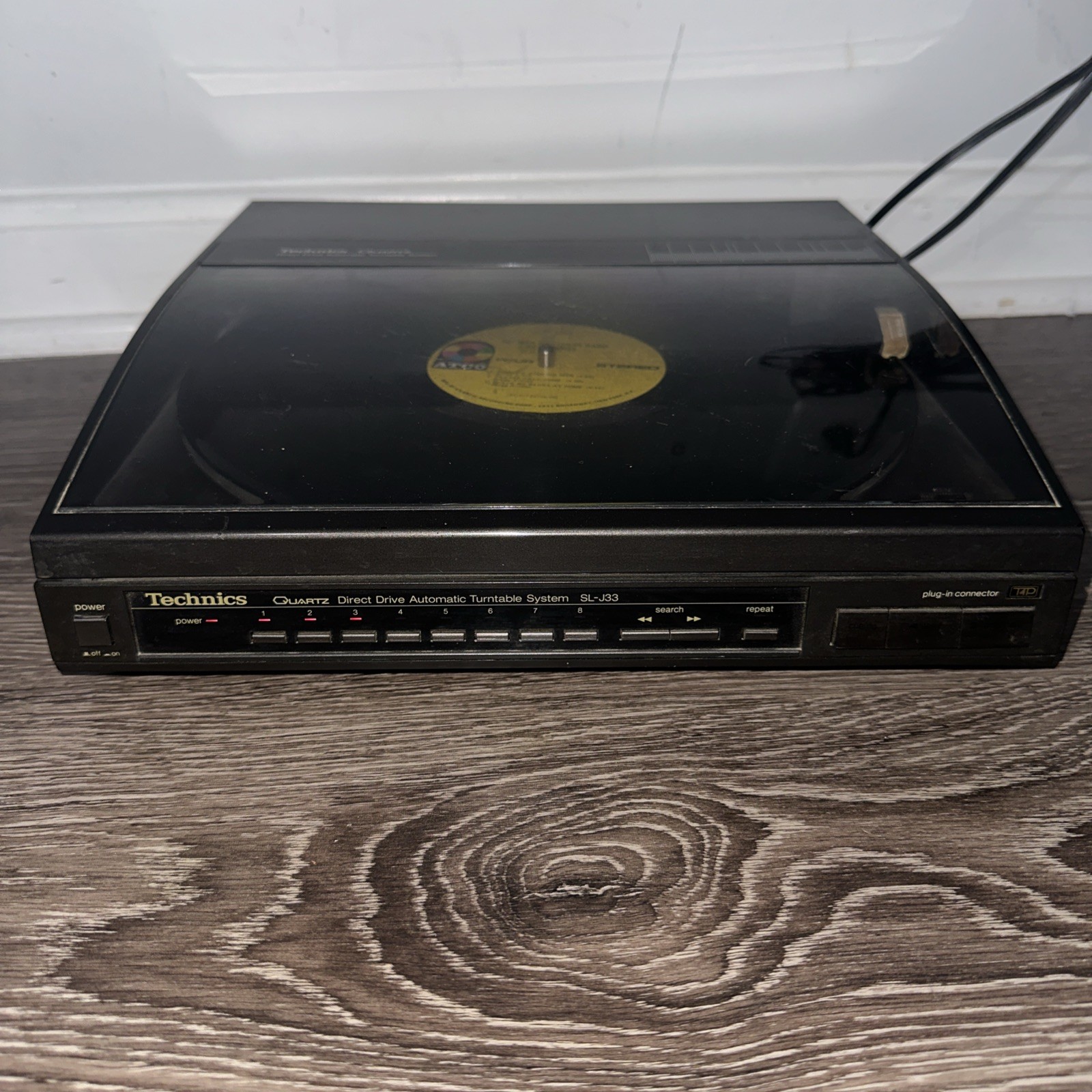 Technics SL-J33 Quartz Direct Drive Automatic Turntable System- Parts/Repair
