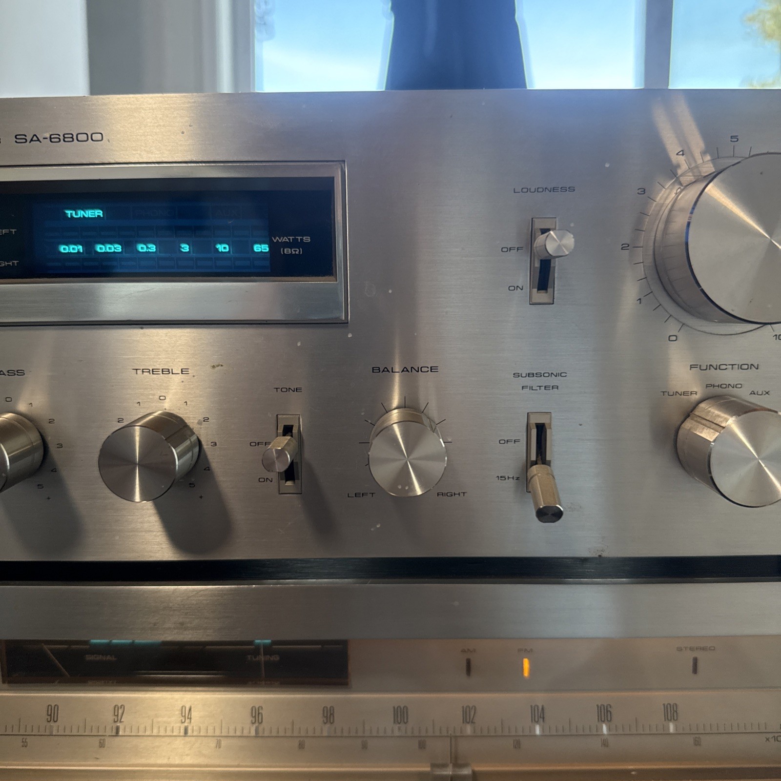 Pioneer SA-6800 Stereo Integrated Amplifier TX6800 TUNER