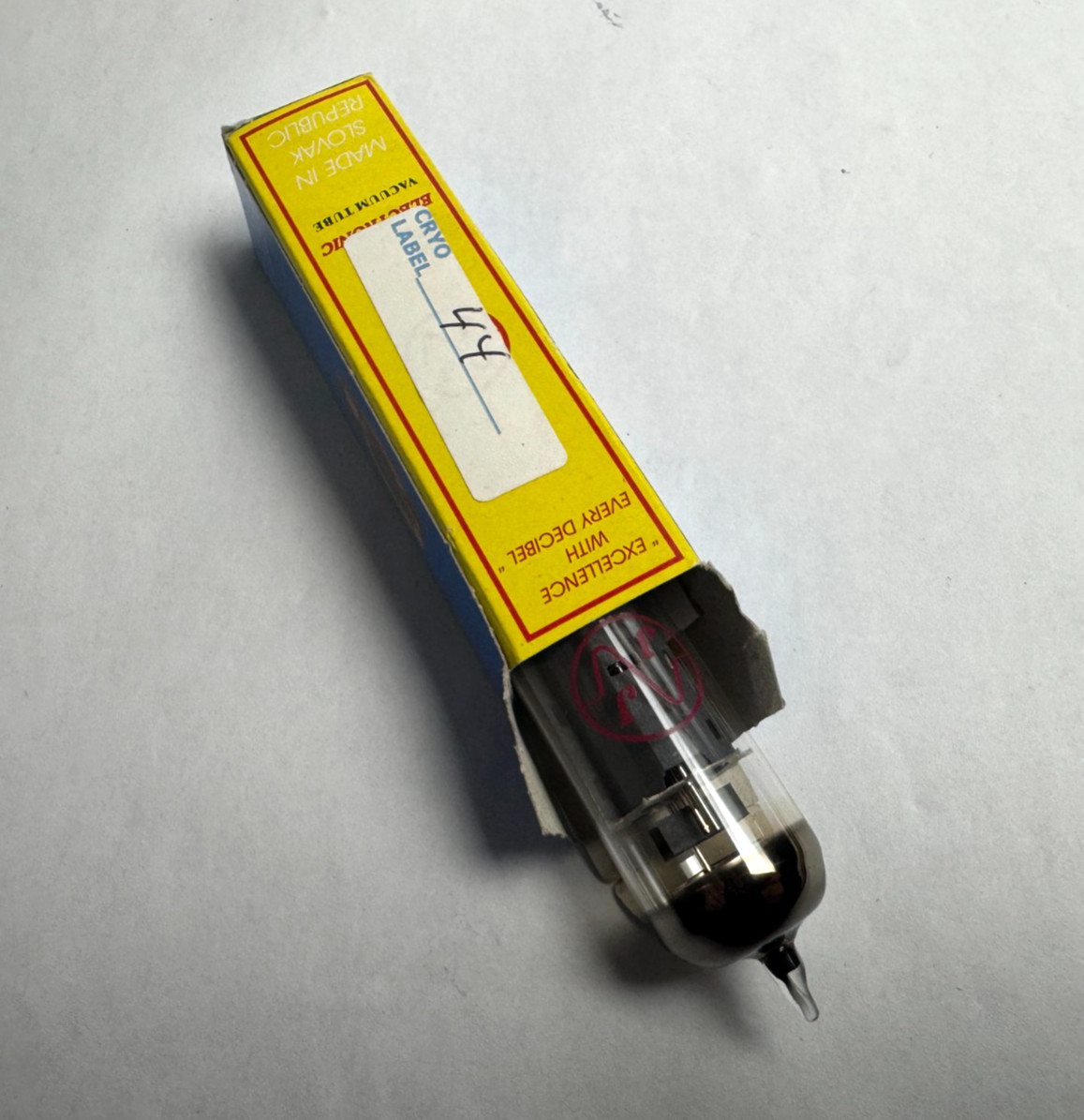 JJ Electronic EL84 6BQ5 Tube. Slovak Republic. N.I.B. 11,000umhos