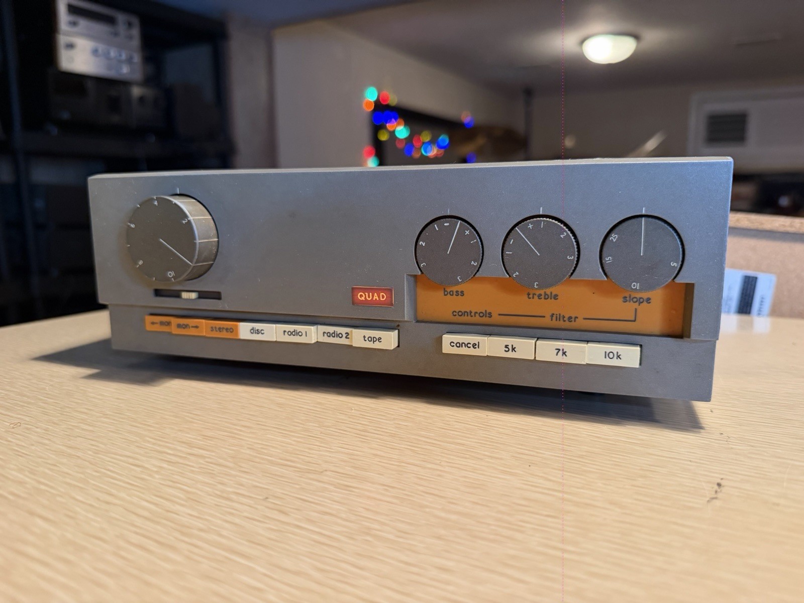 Quad 33 Control Unit + Quad FM 2 Stereo Tuner + Quad 303 Power Amp Serviced Rare