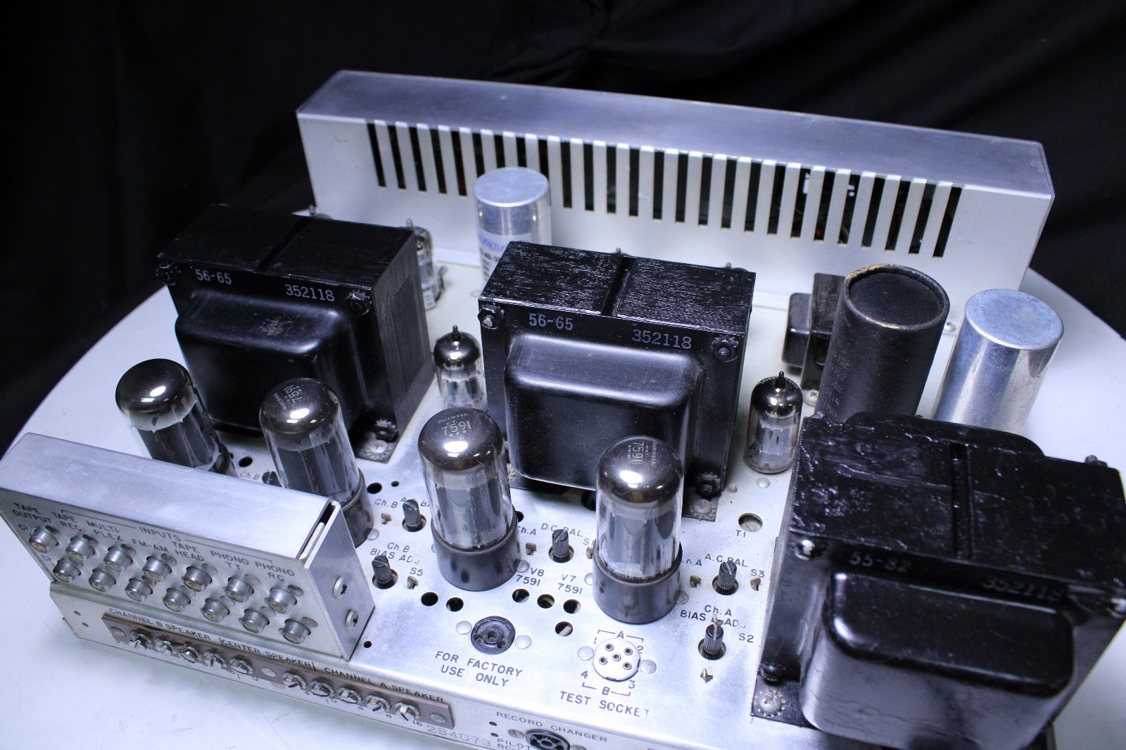 Vintage PILOT 246 ‘Curtain of Sound’ Tube Integrated Amplifier Serviced