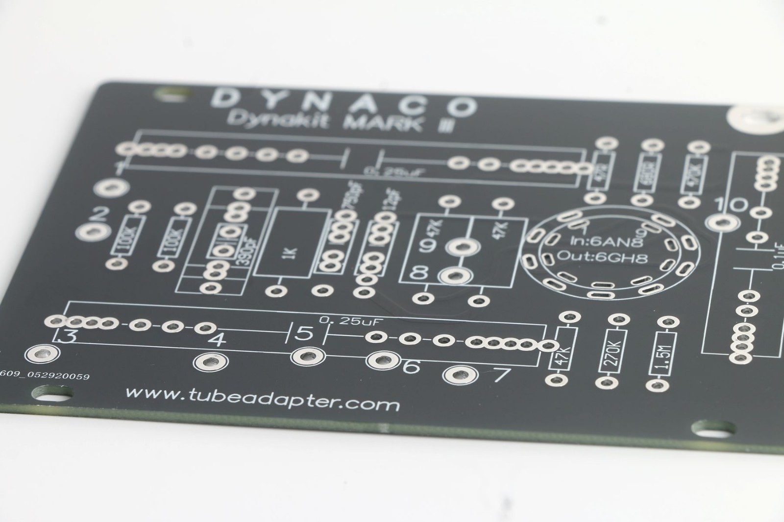 Pair 2pcs Dynaco Mark III mk3 6AN8 driver bare DIY board