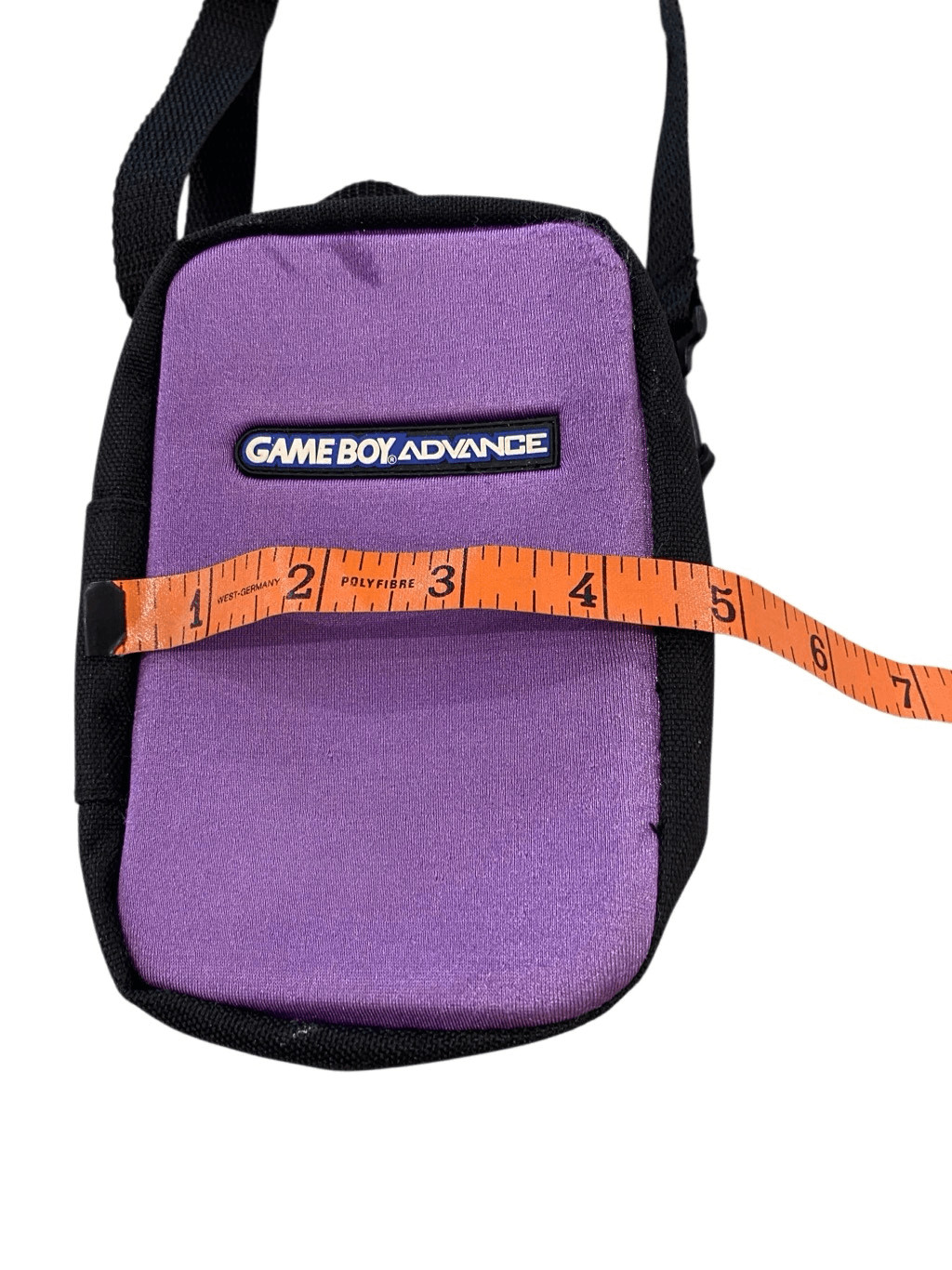 Nintendo Game Boy Advance Purple Carrying Case Travel Storage Bag Vintage Y2K