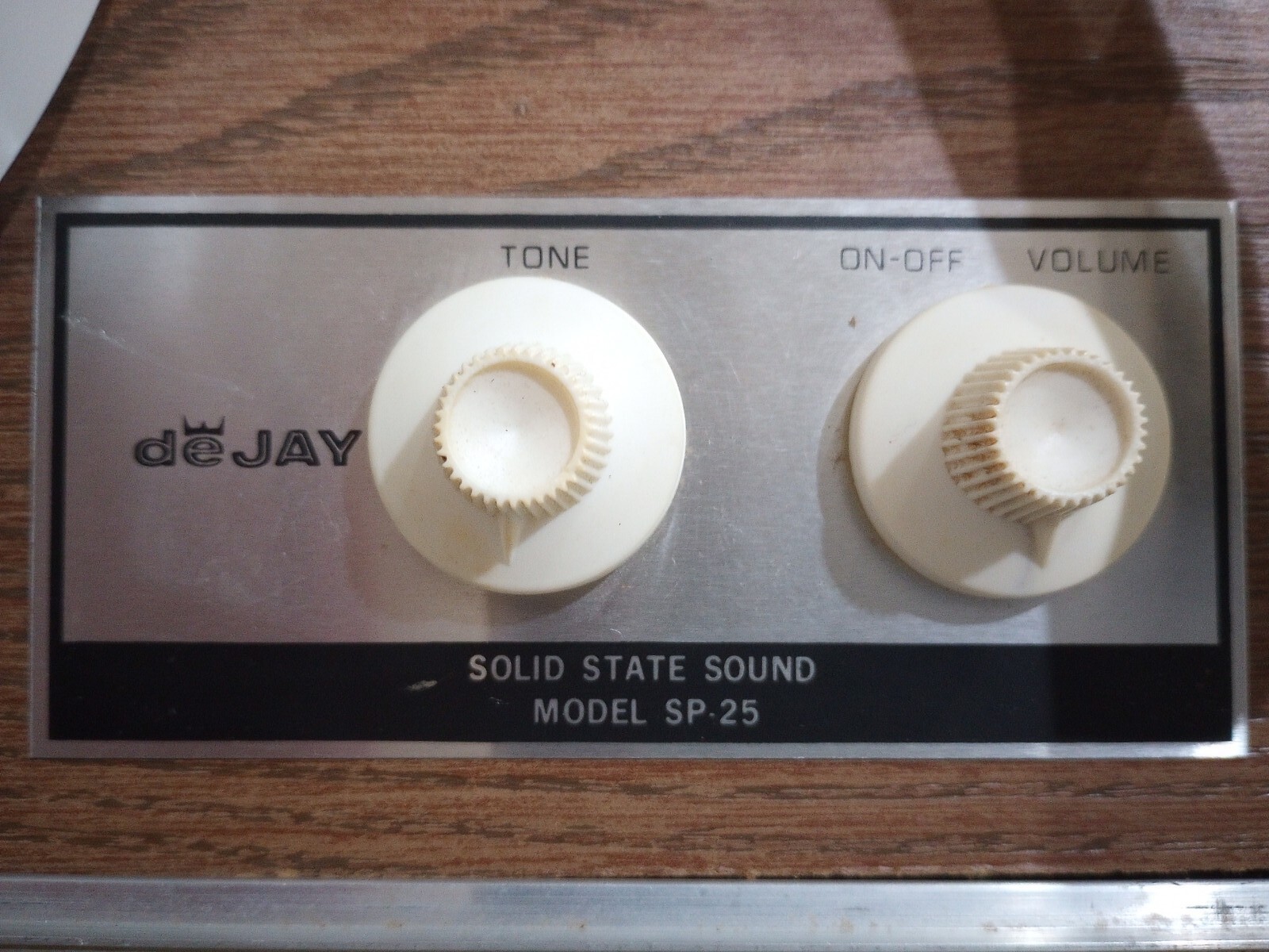 Vintage Turntable Dejay De Jay SP-25 Portable Record Player